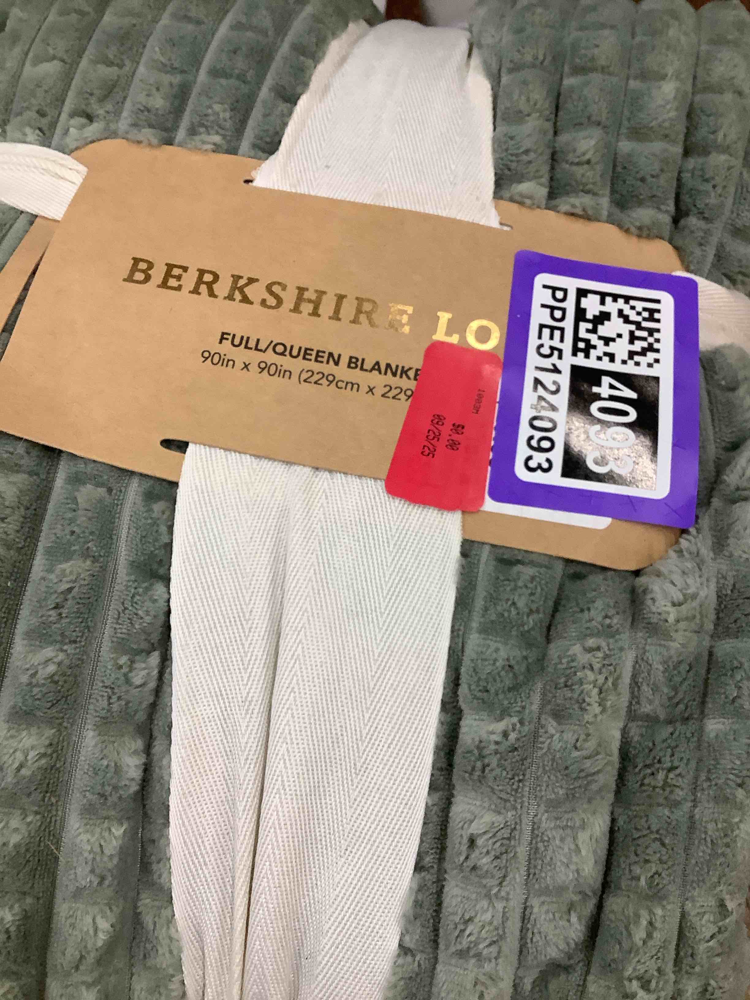 Condition photo showing Good Condition for queen blanket 