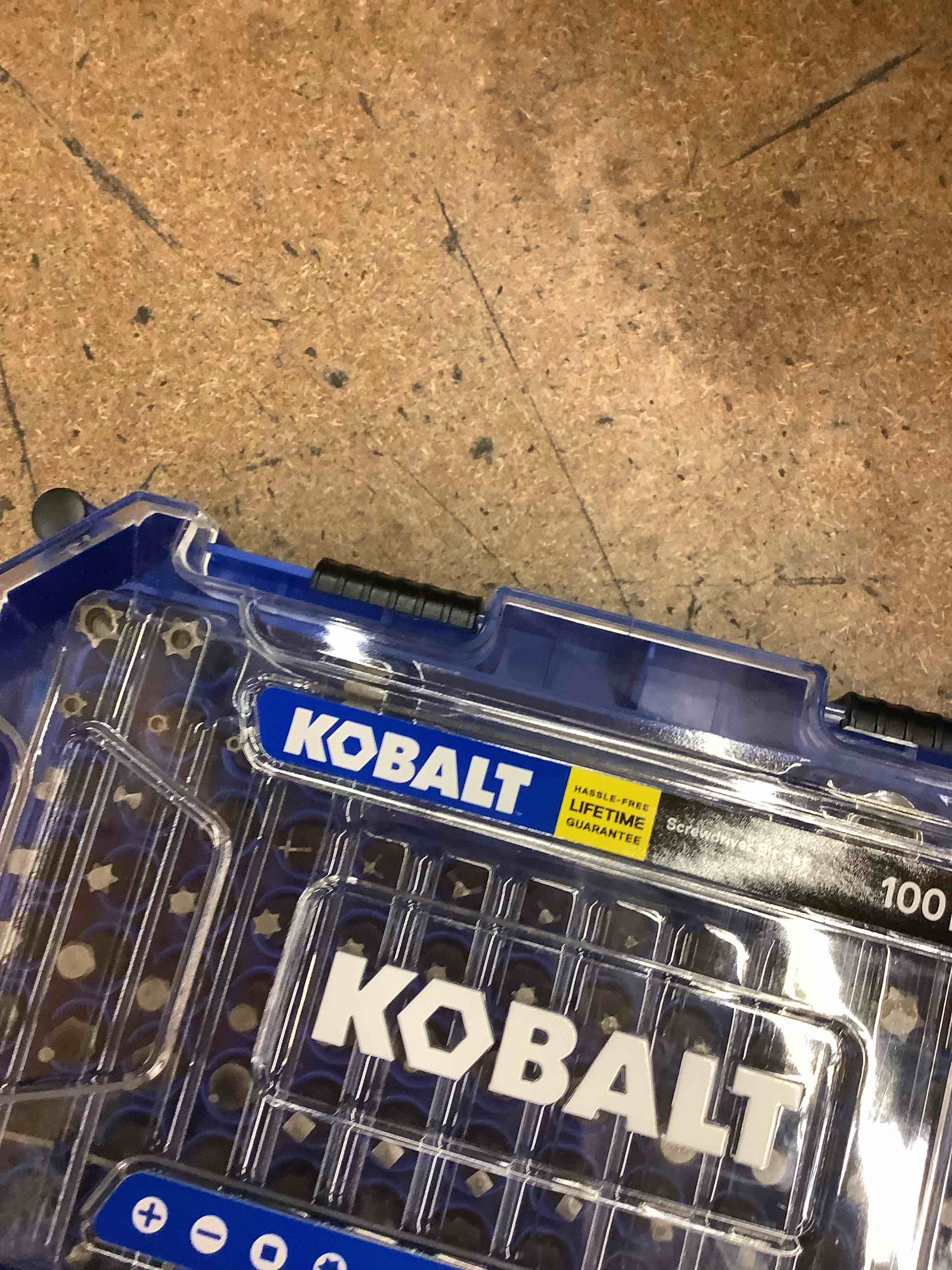 Condition photo showing Good Condition for kobalt - 101464 - 100-piece 1-in steel hex shank screwdriver bit set