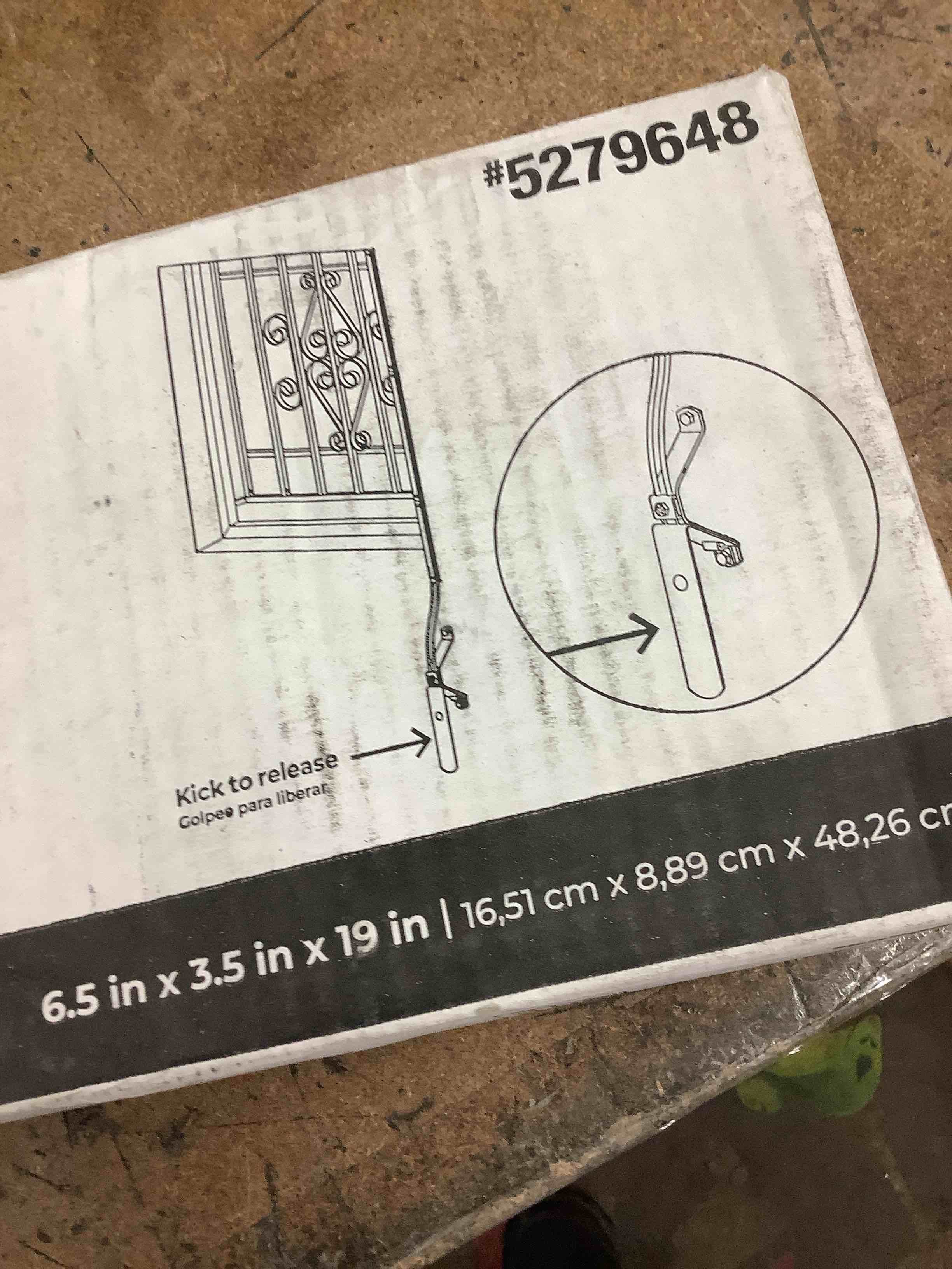 Condition photo showing Good Condition for window emergency bar release kit 