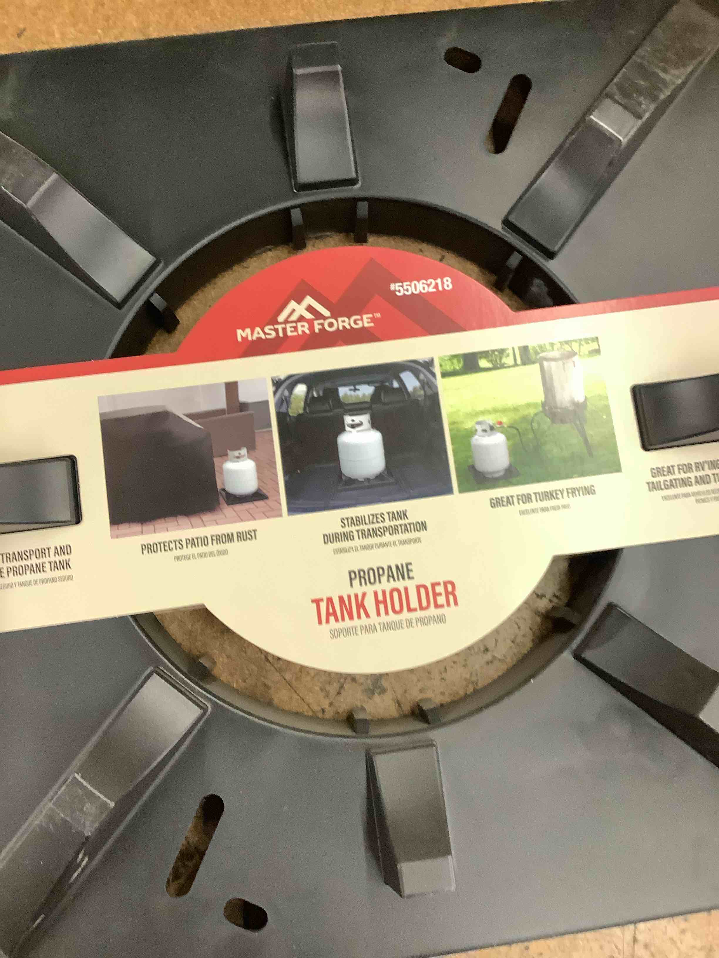 Condition photo showing Good Condition for tank holder 