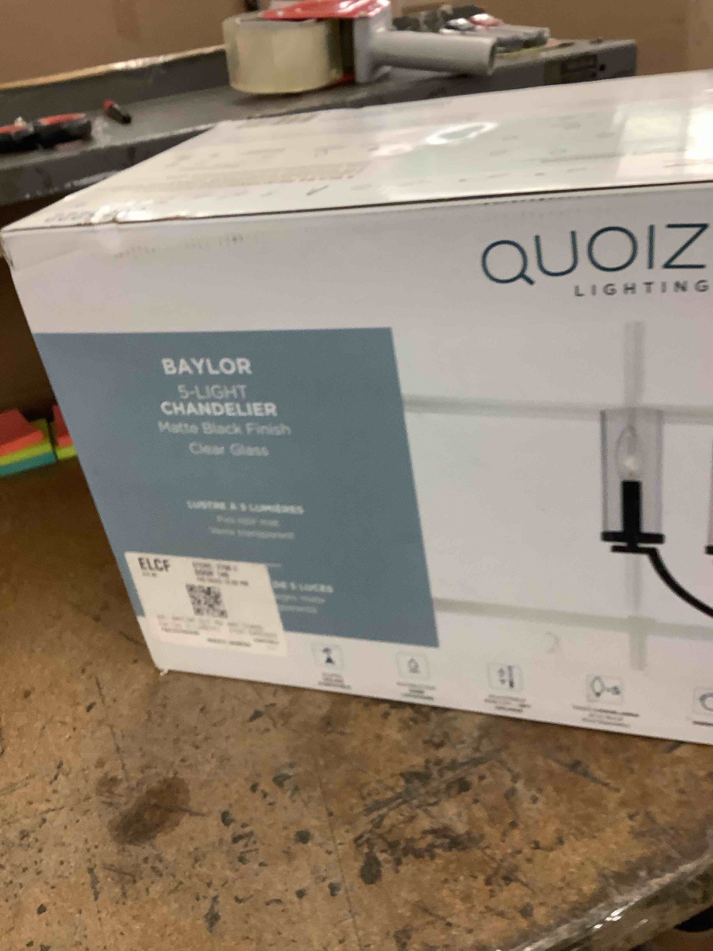 Quoizel 5 lighting chandelier 