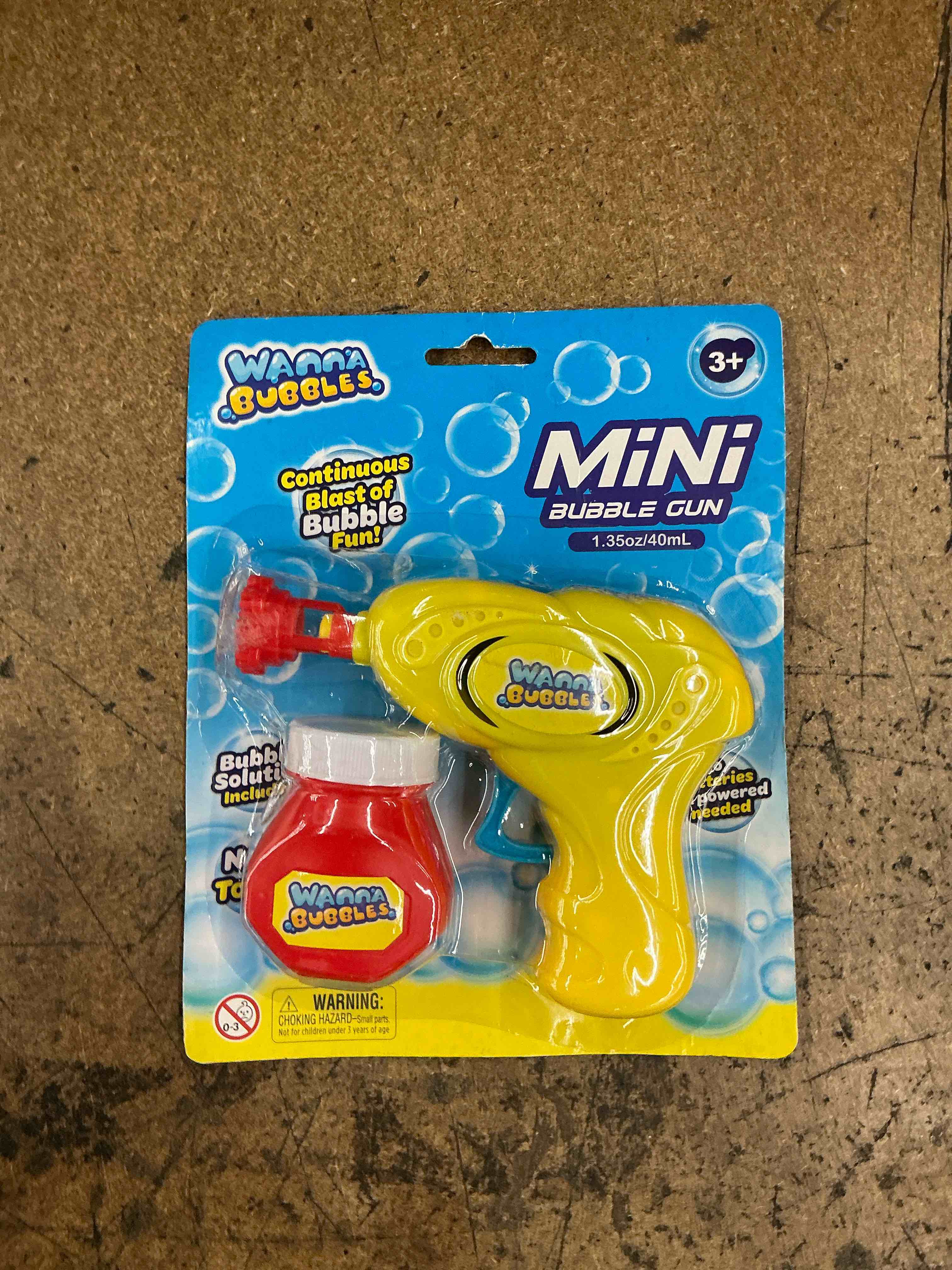 mini bubble gun