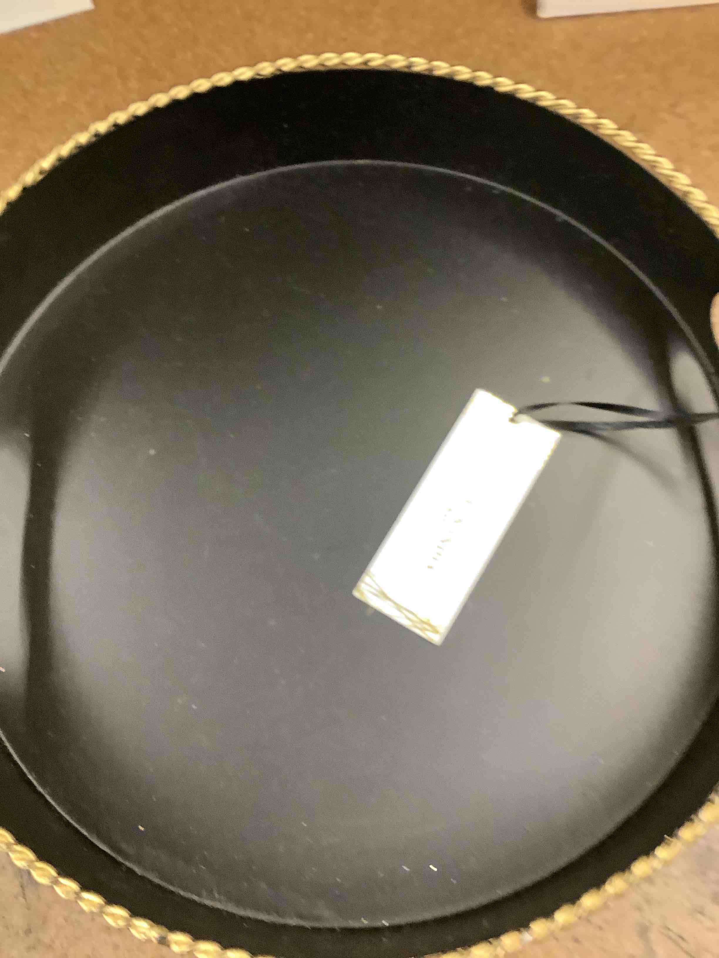 Condition photo showing Good Condition for decor tray 