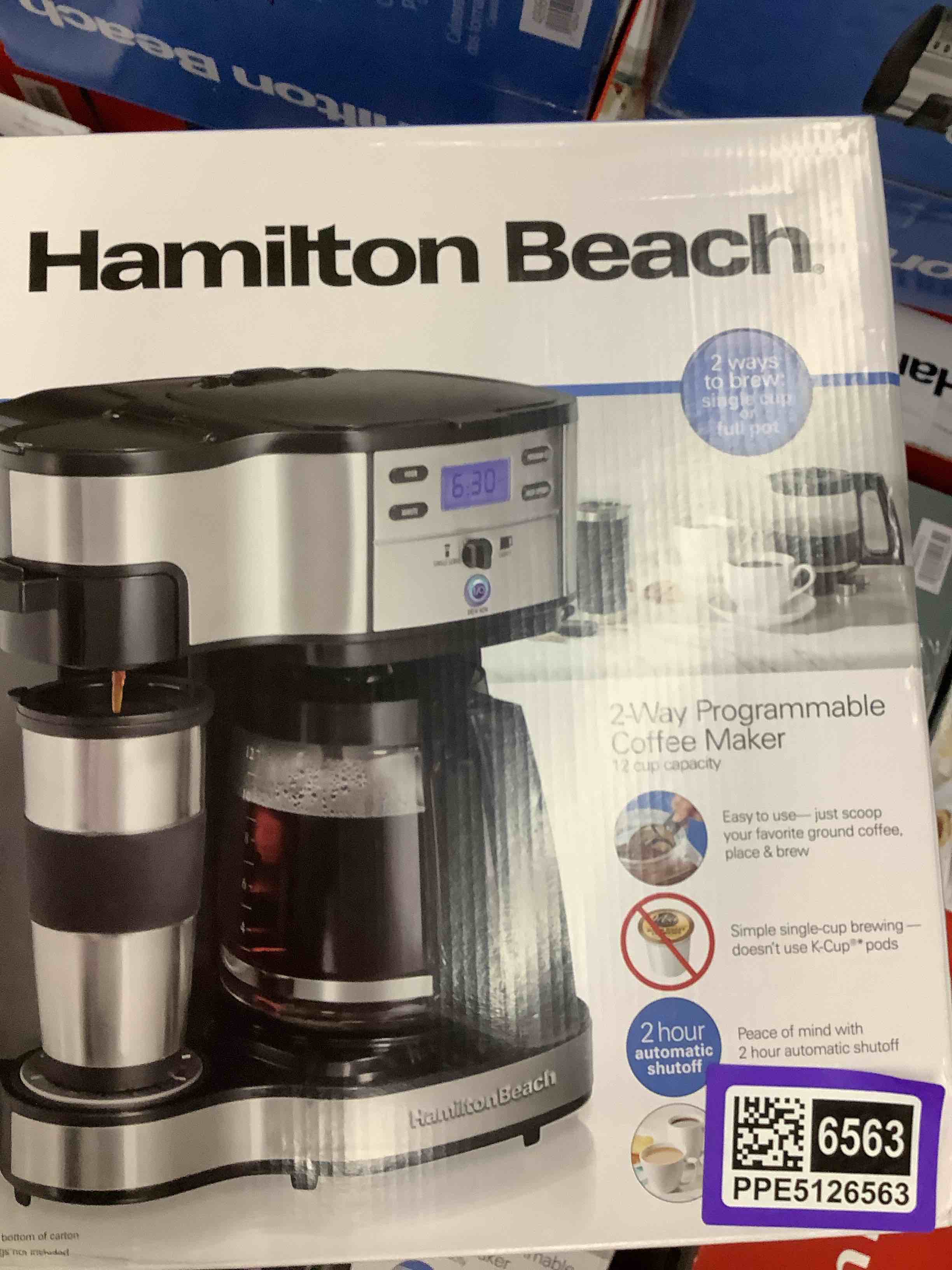 Hamilton Beach 2-Way Programmable Coffee Maker
