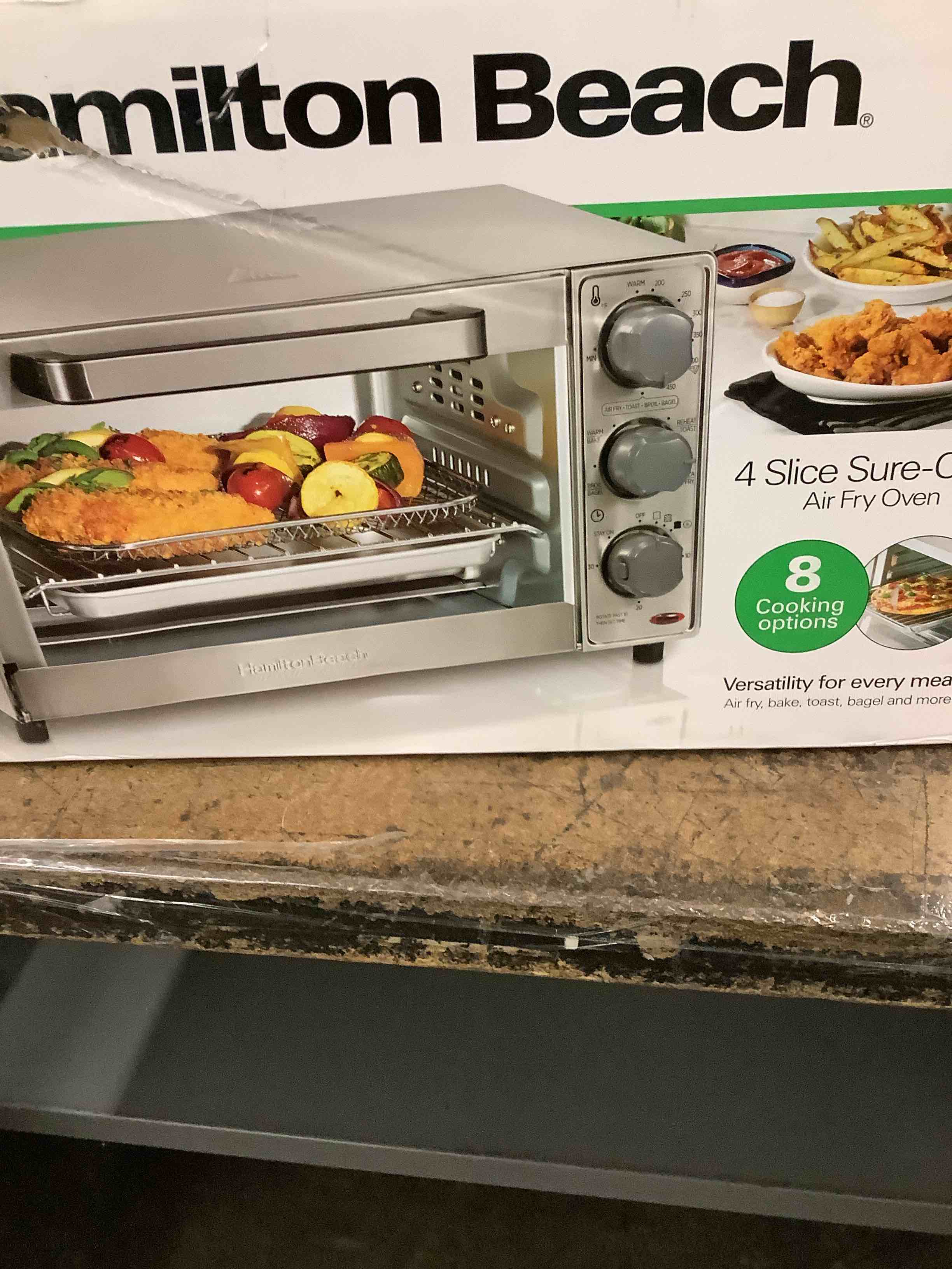 hamilton beach air fryer oven 