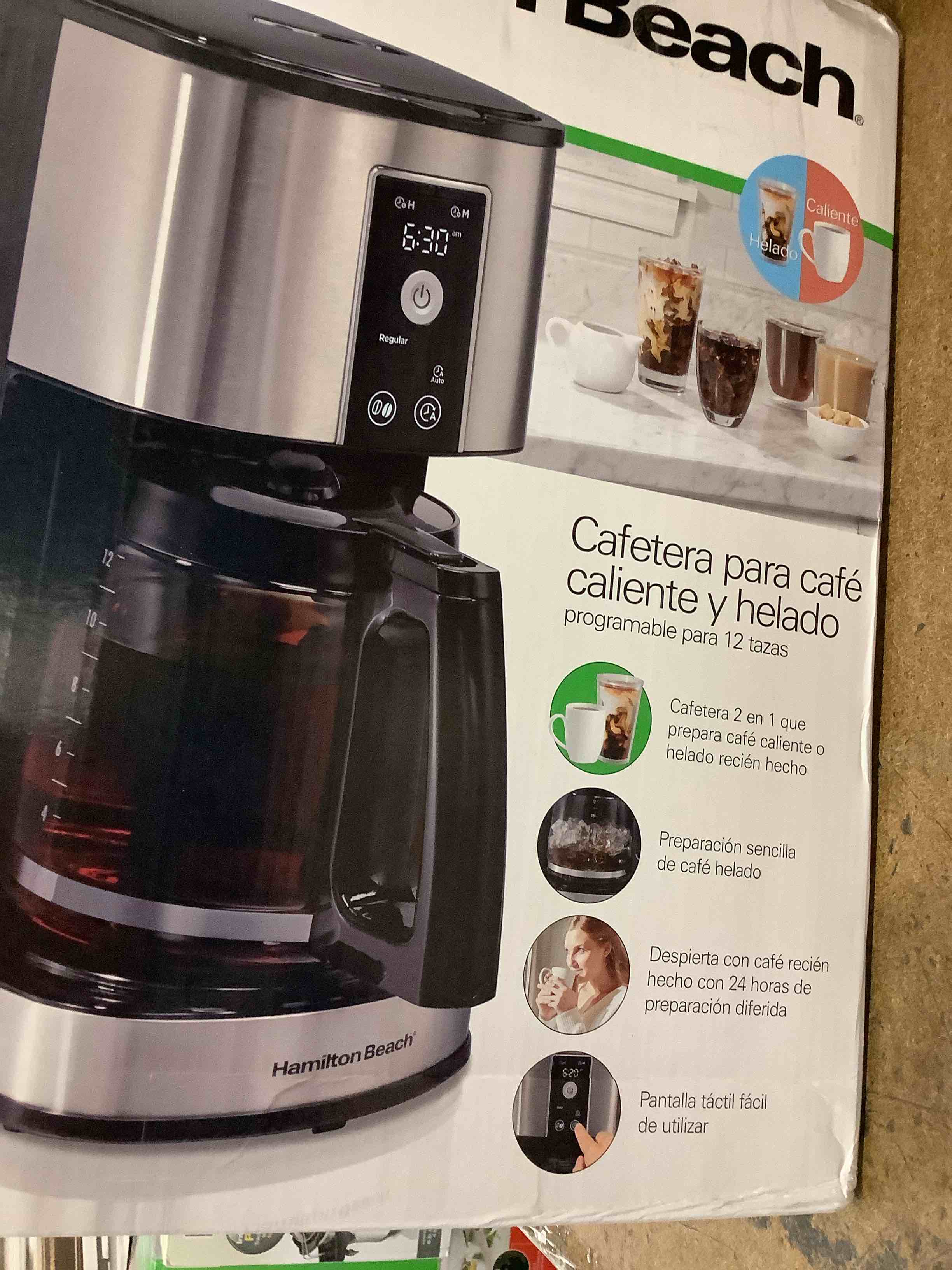 Condition photo showing Good Condition for hamilton beach coffee maker