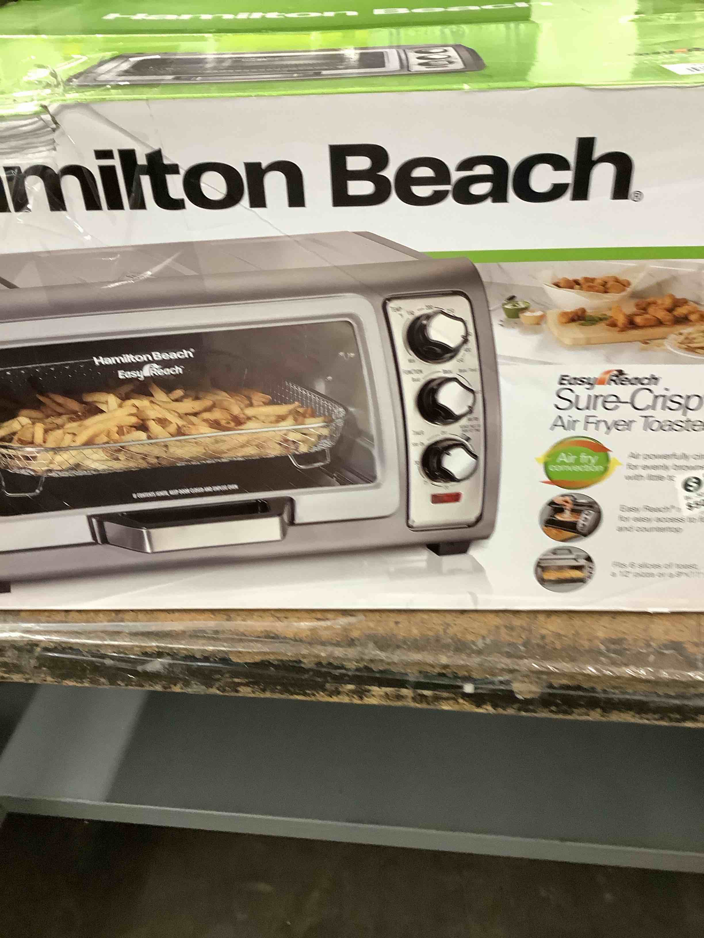hamilton beach air fryer oven 