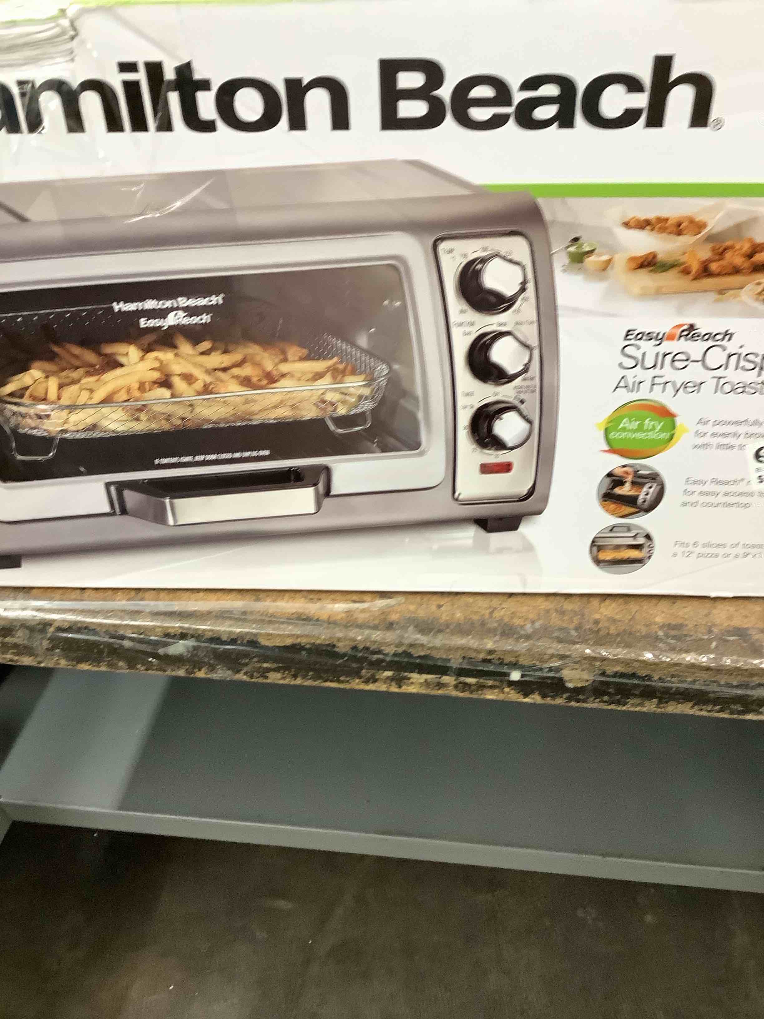 Condition photo showing Good Condition for hamilton beach air fryer oven