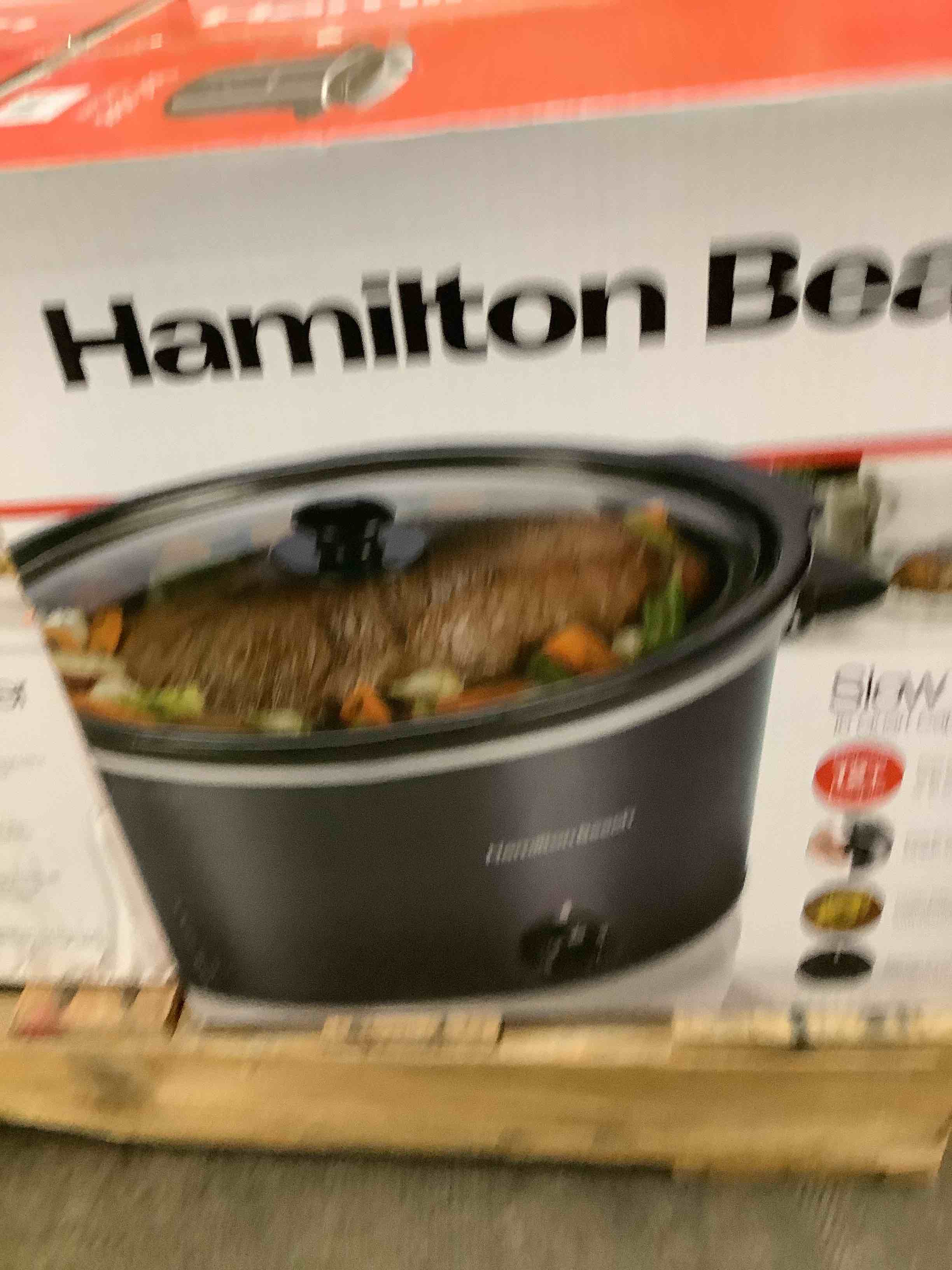 Hamilton Beach - 10 Quart Slow Cooker - Black