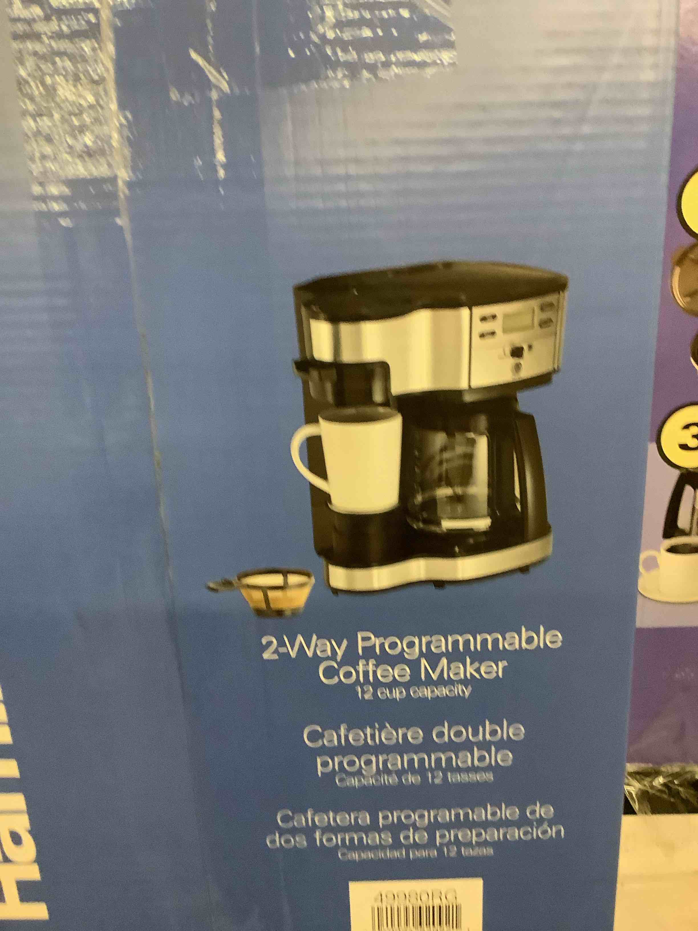 Hamilton Beach 2-Way Programmable Coffee Maker