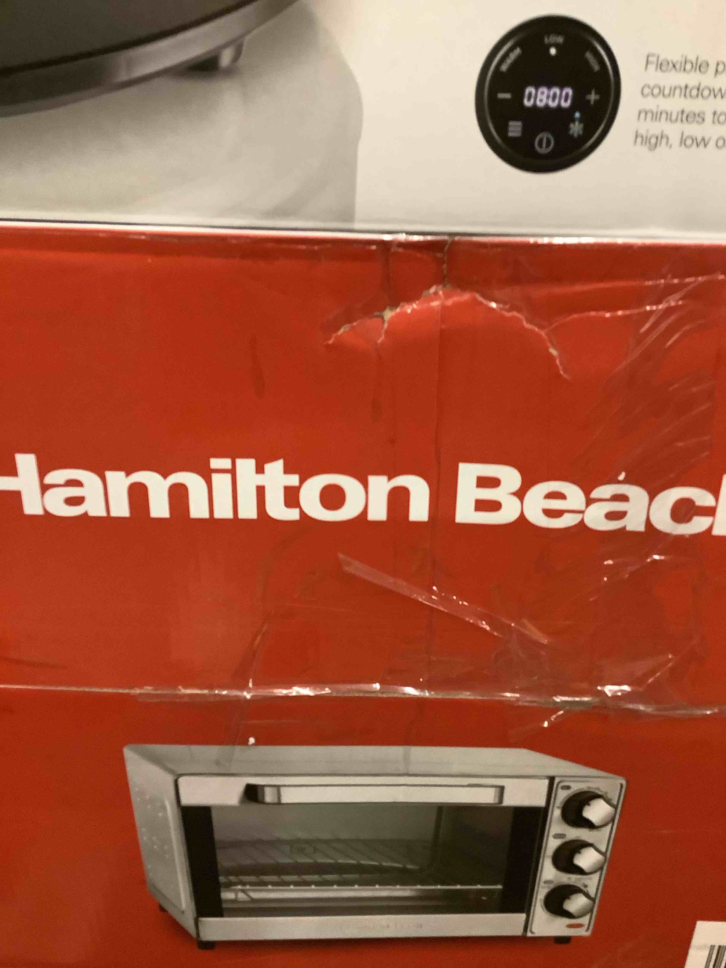 Hamilton Beach - Toaster/Pizza Oven - Stainless Steel