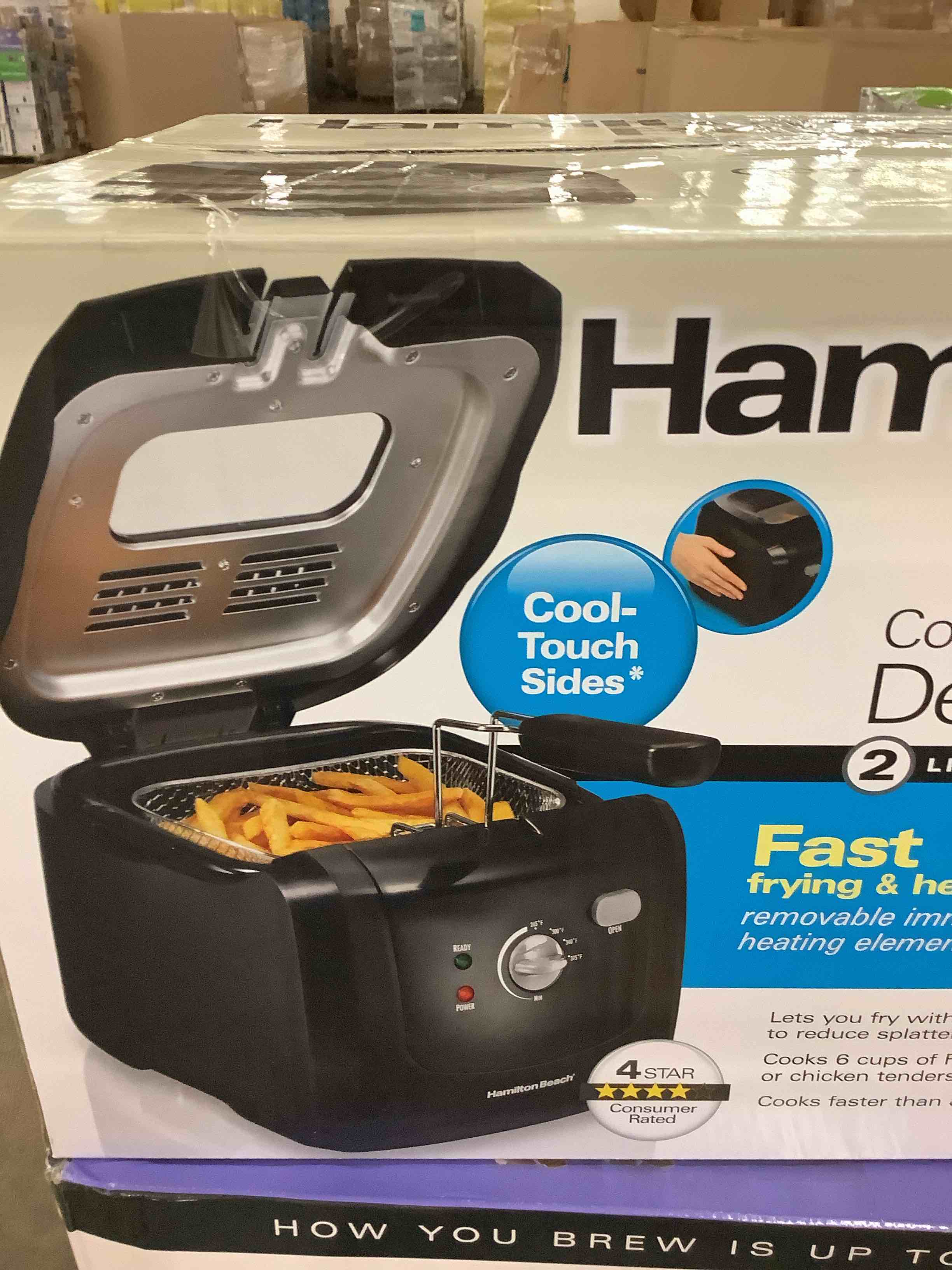 Hamilton Beach 2 Liter Cool Touch Deep Fryer | Model# 35021