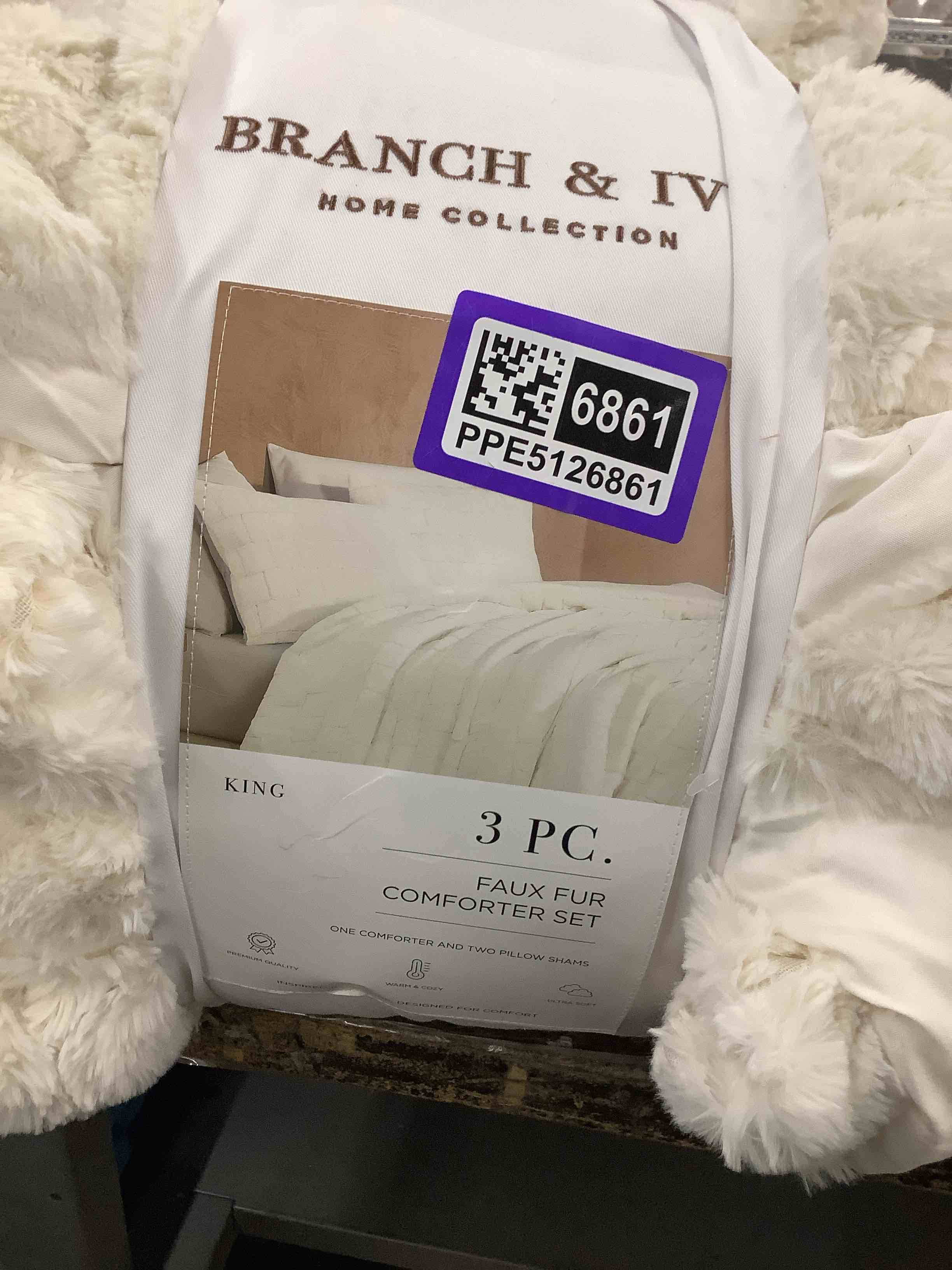 Condition photo showing Good Condition for branch & iv 3 pc faux set 