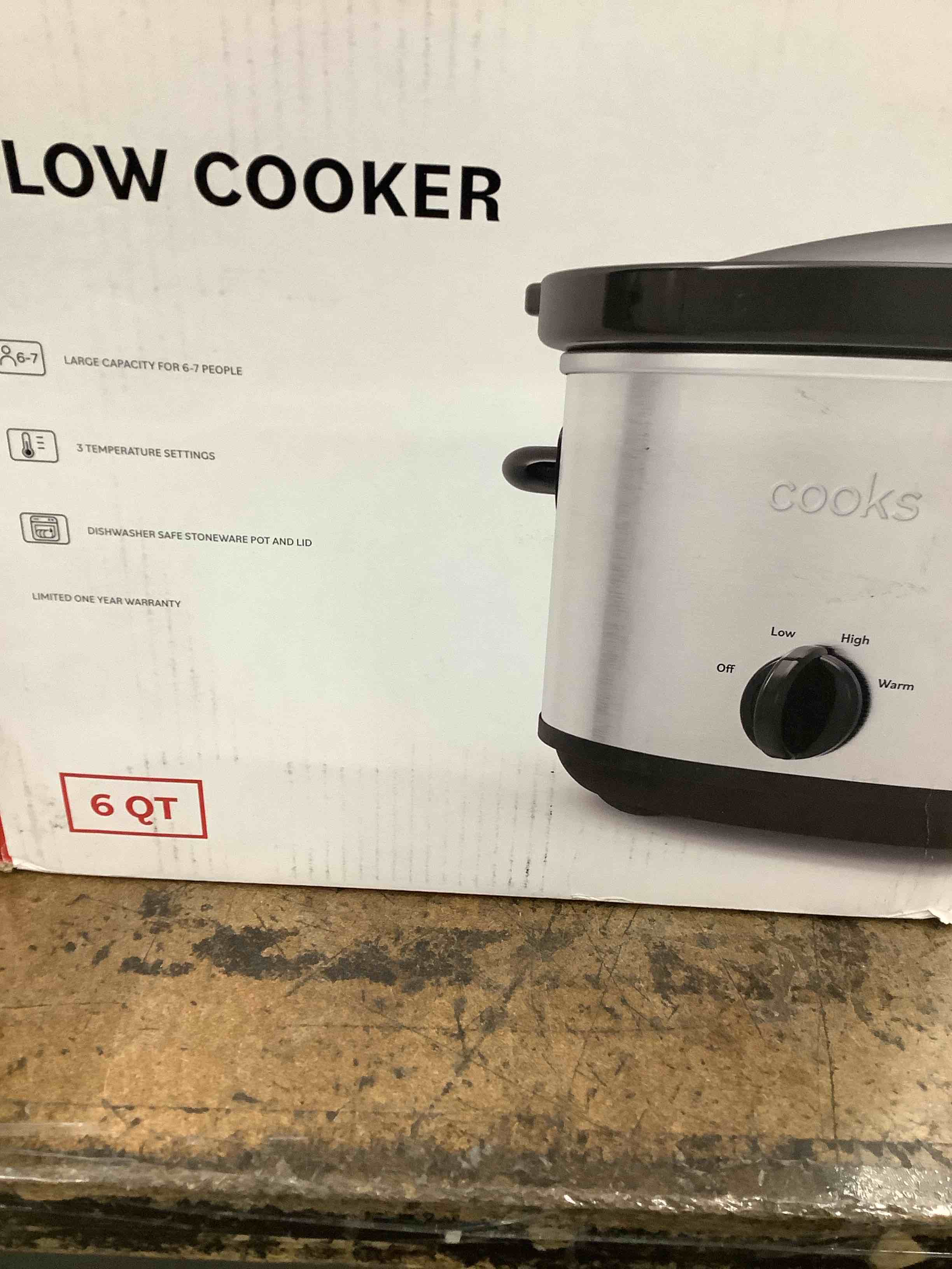 Condition photo showing Good Condition for cooks slow cooker 
