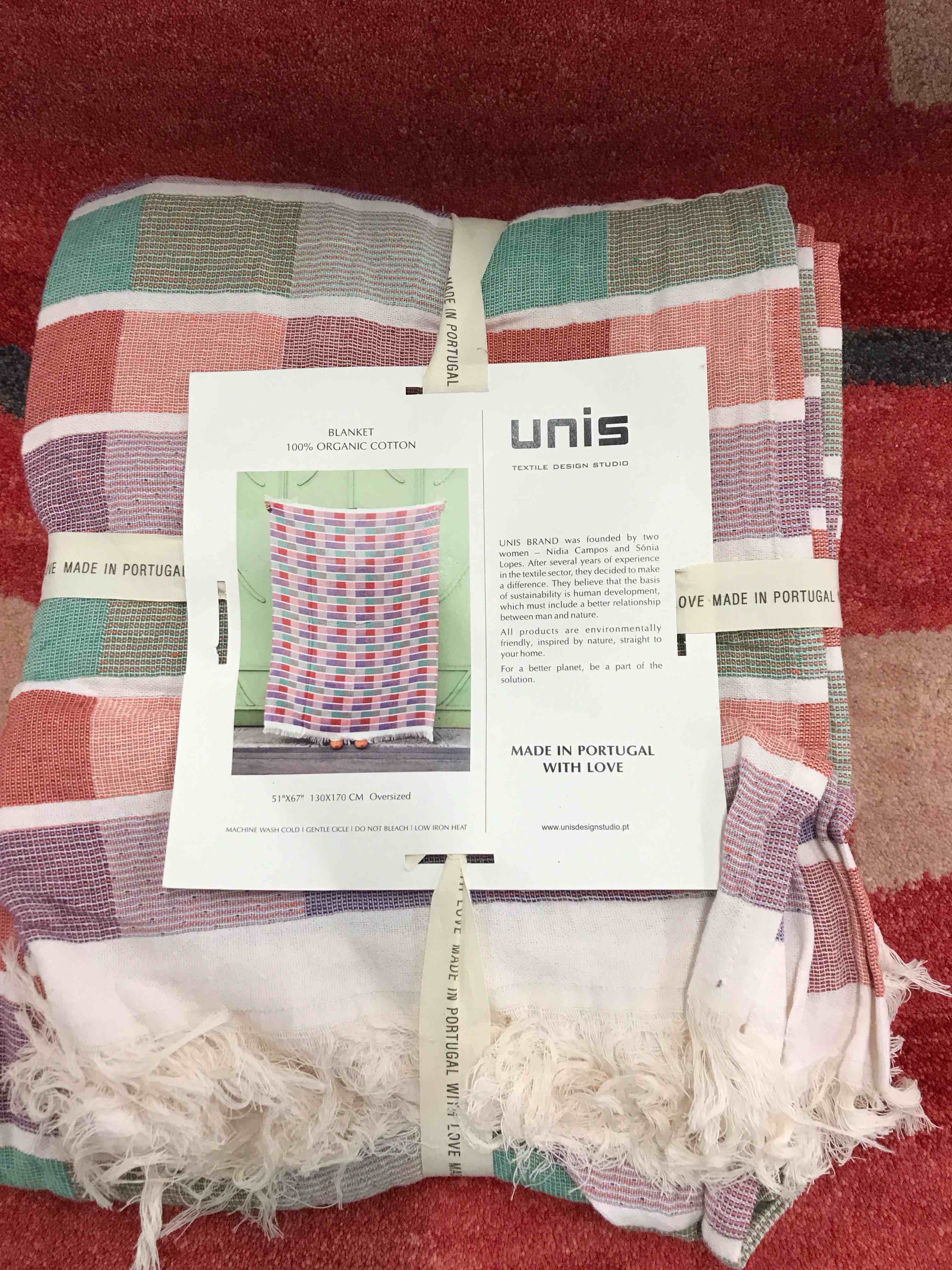 Unis Blanket 100% Organic Cotton