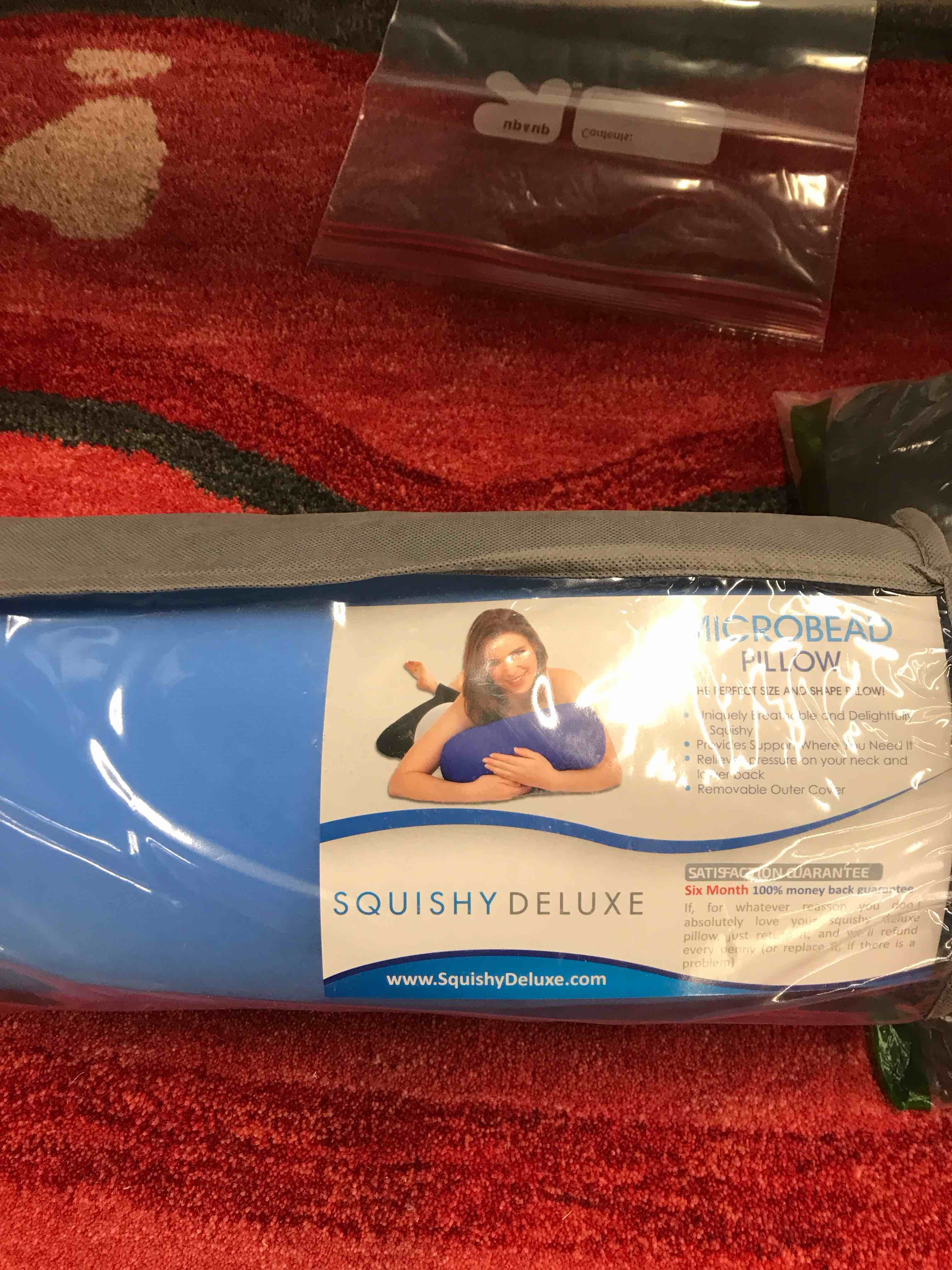 Squishy Deluxe Microbead Pillow
