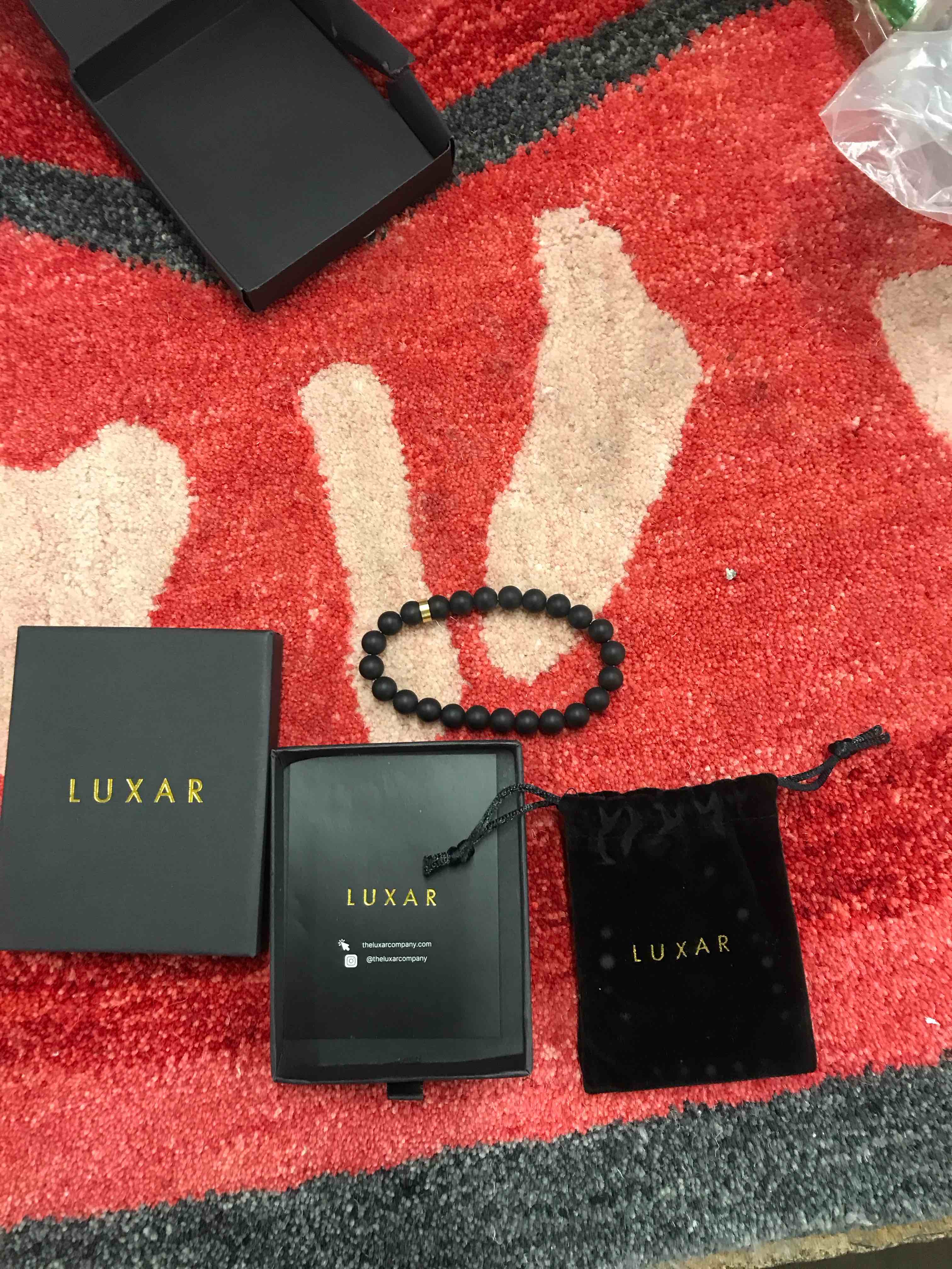 Luxor Black Bead Women’s Bracelet 