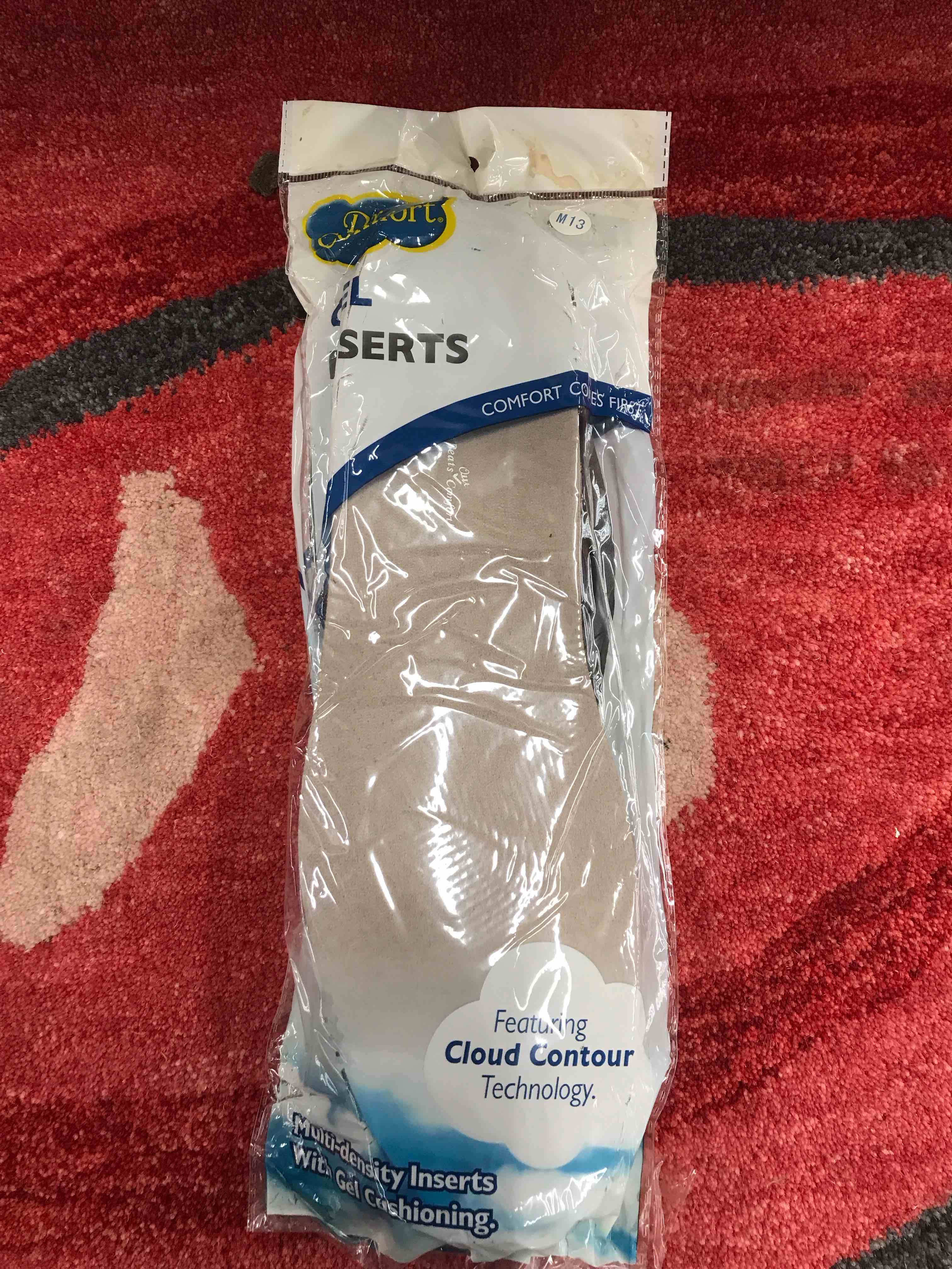 W2 Dr Comfort Gel Shoe Insert Insole For Men And Women Shoe One Pair M13