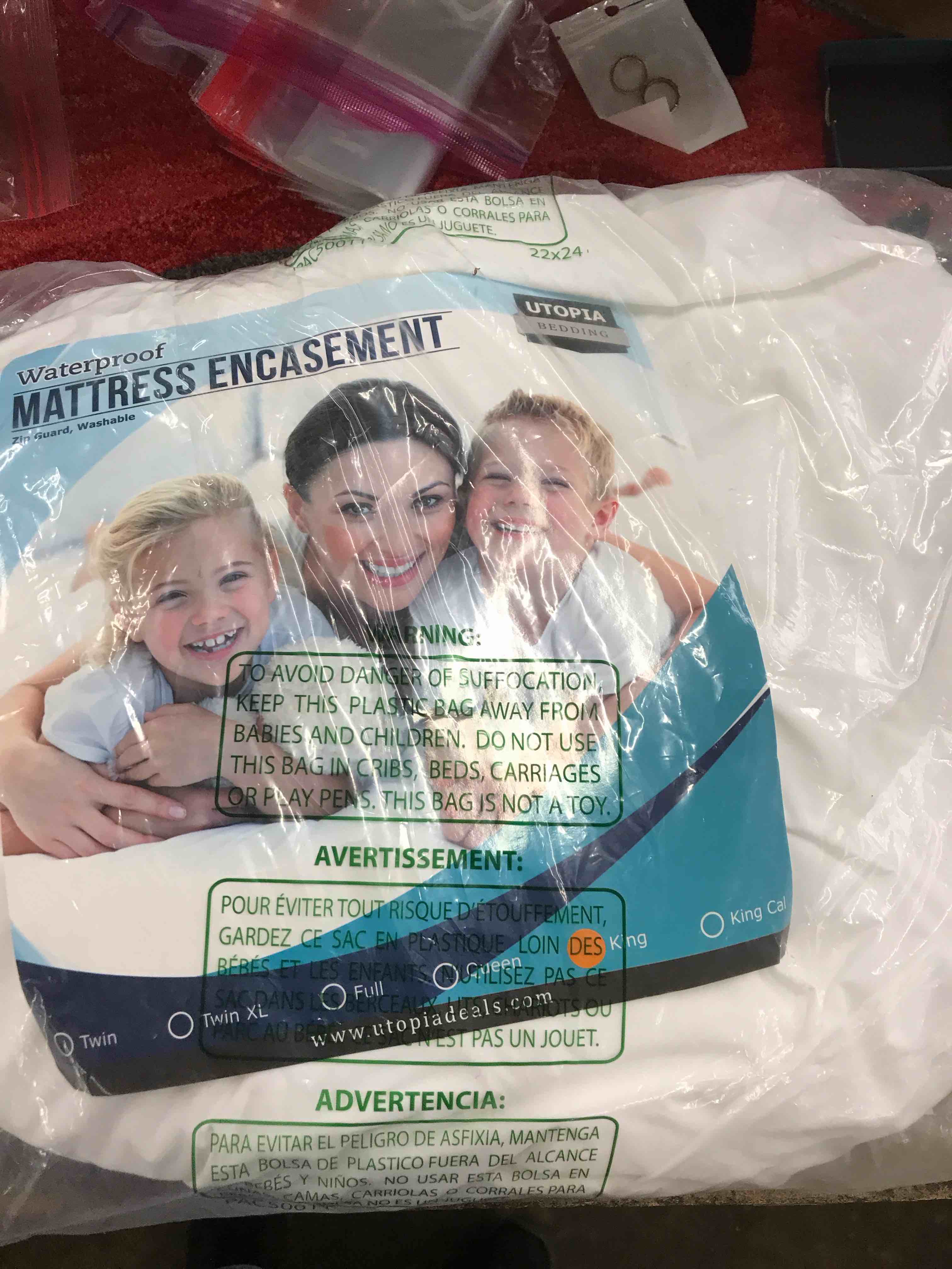 King Size Mattress Encasement