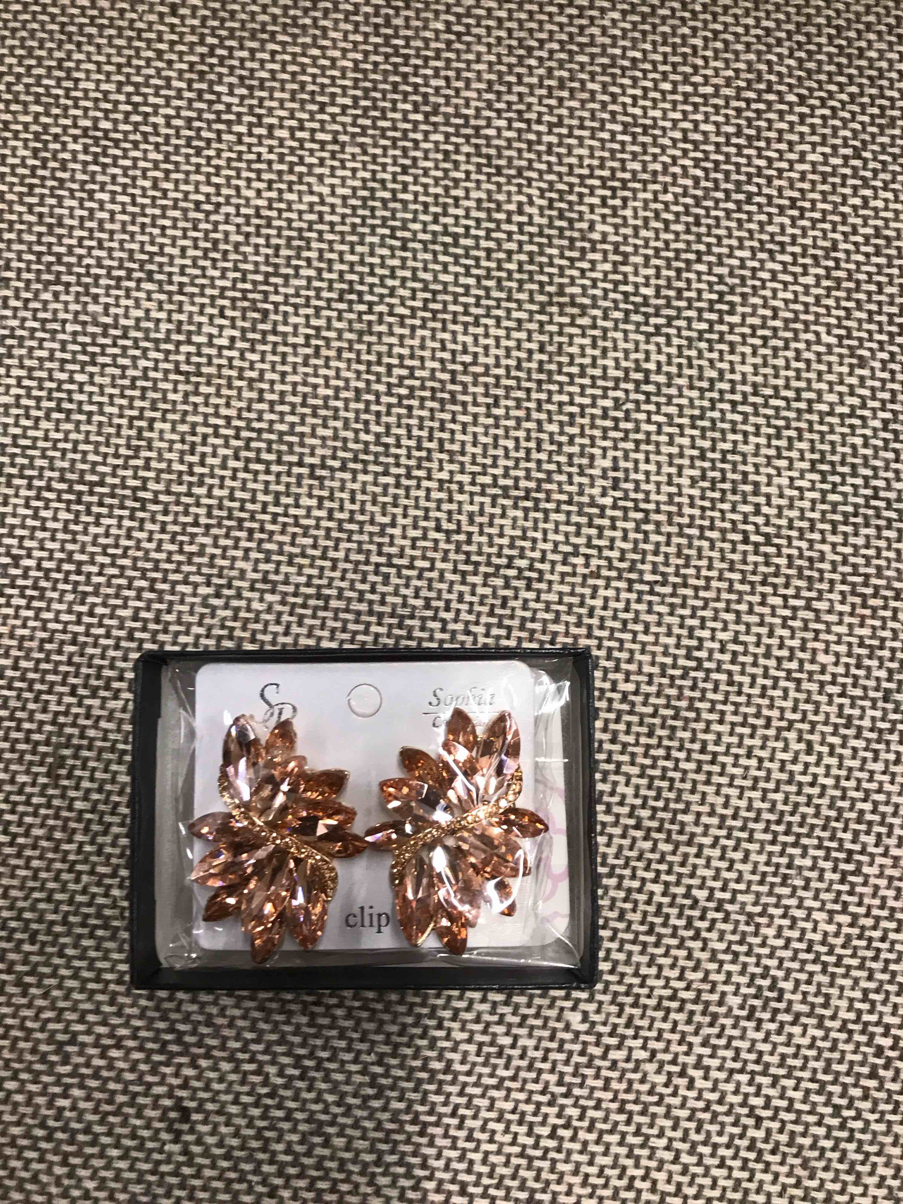 Rosemarie Clip Earrings