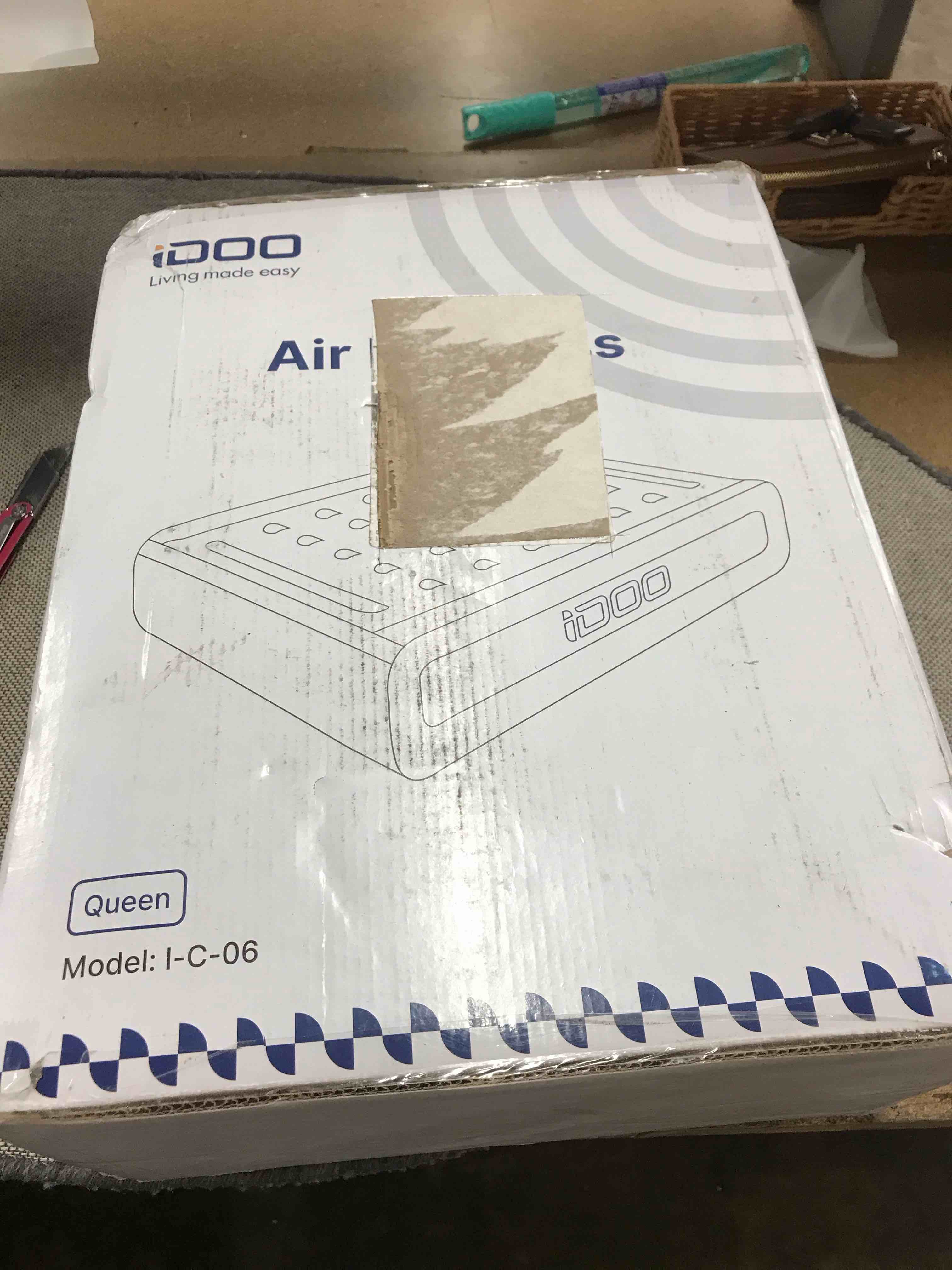 idoo queen size air mattress