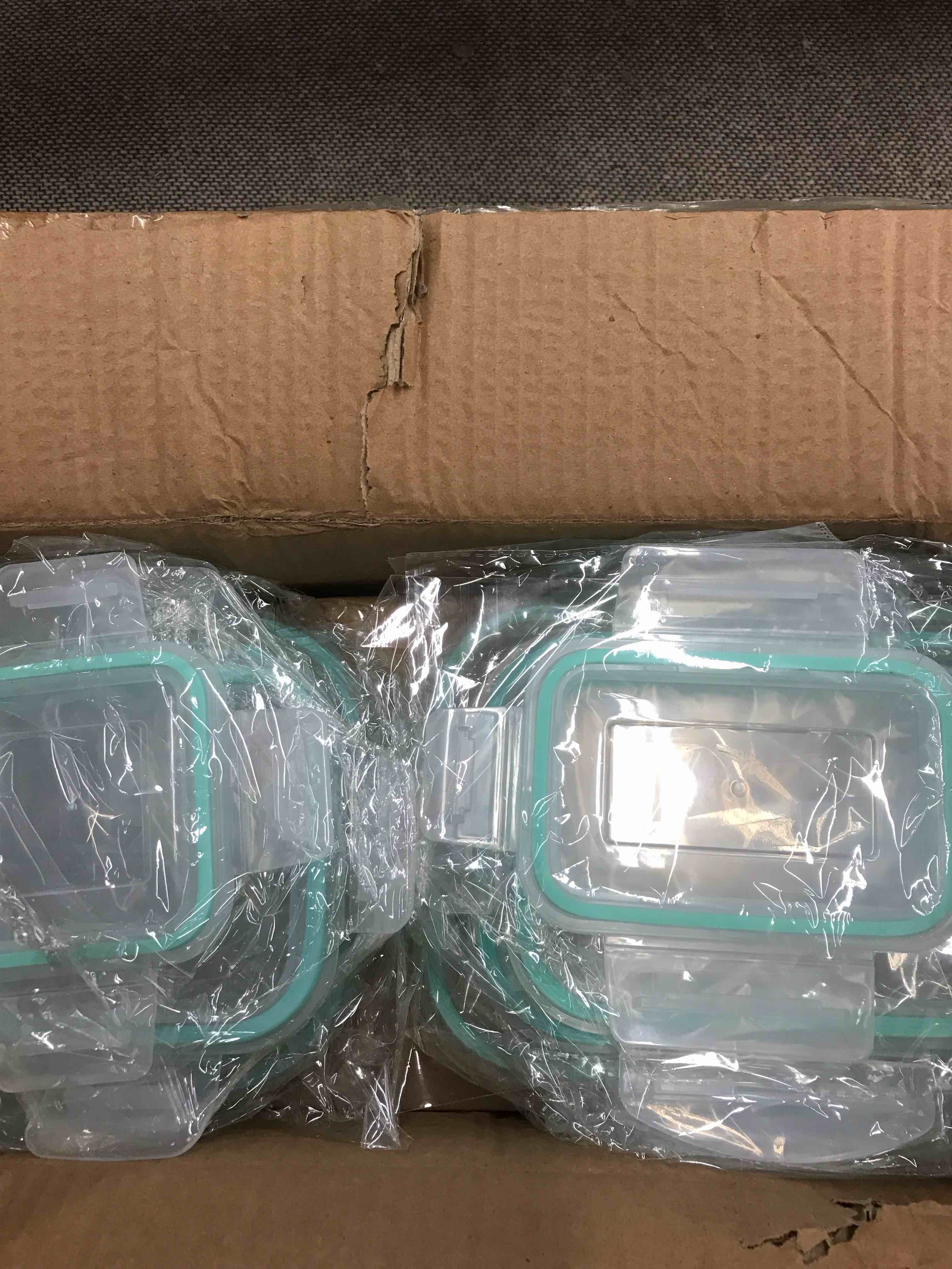 8 Piece Glass Food Storage Containers Set