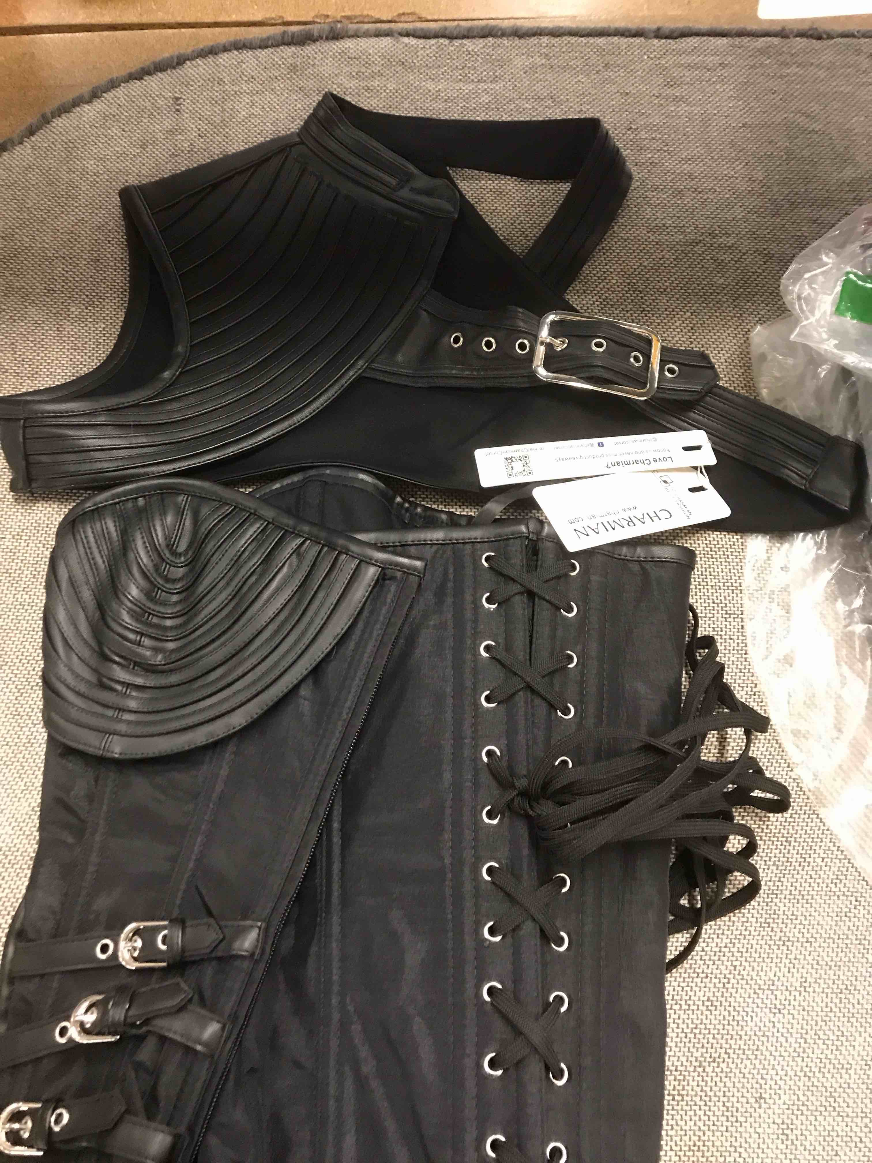 Charmaine Women’s Steampunk Gothic Corset.    Size L