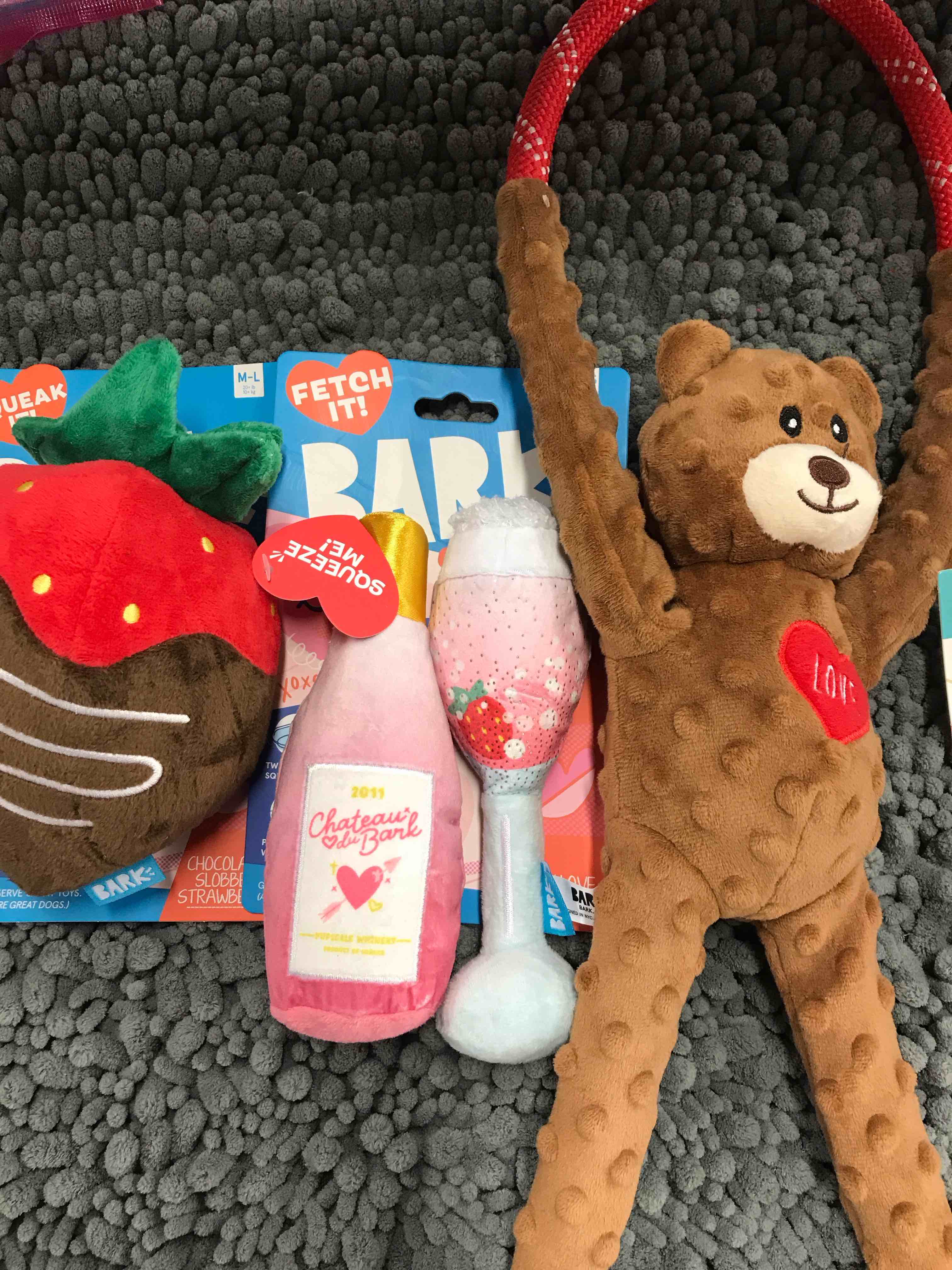 dog toy bundle