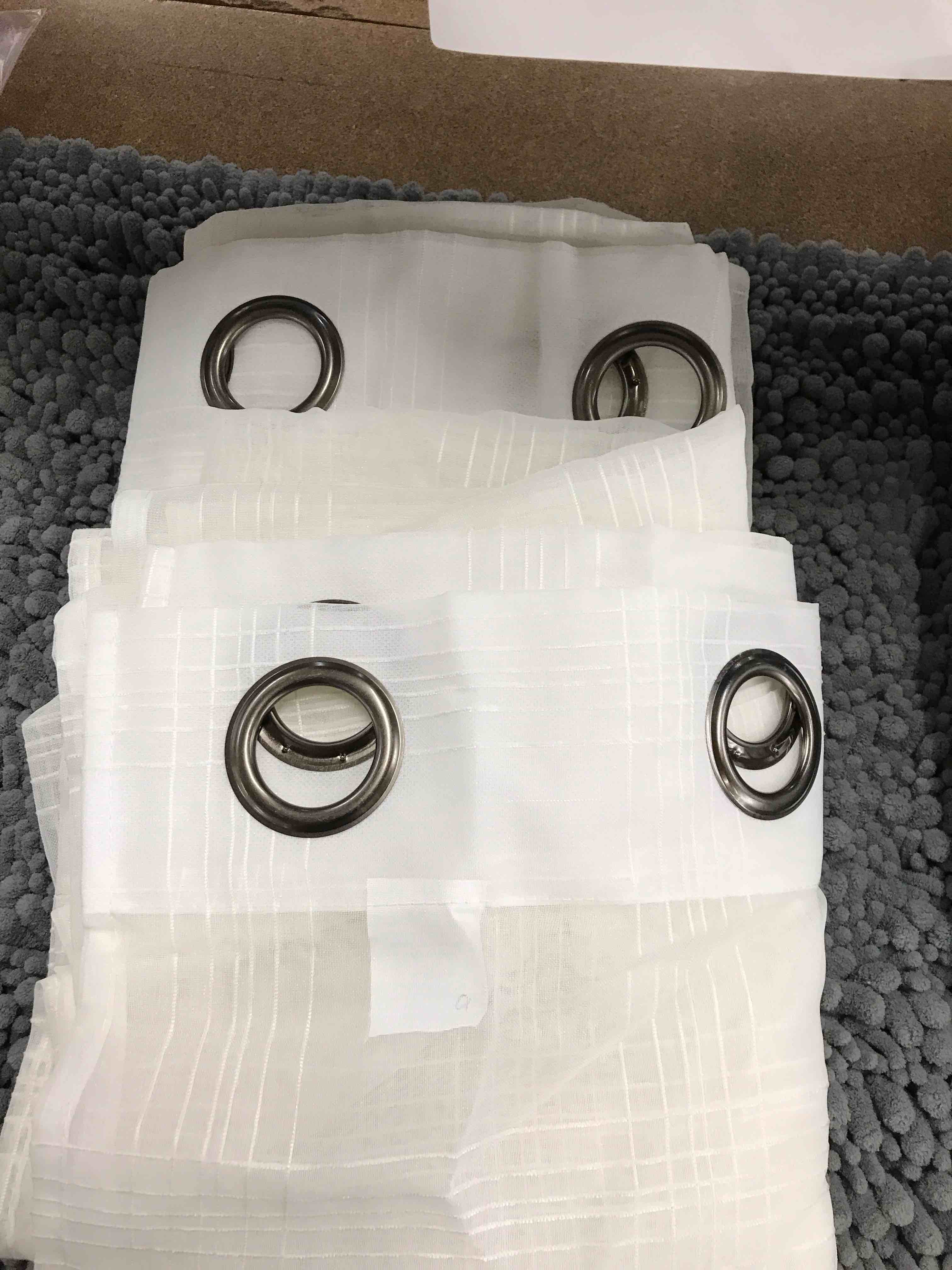 Pair of Ivory Curtains