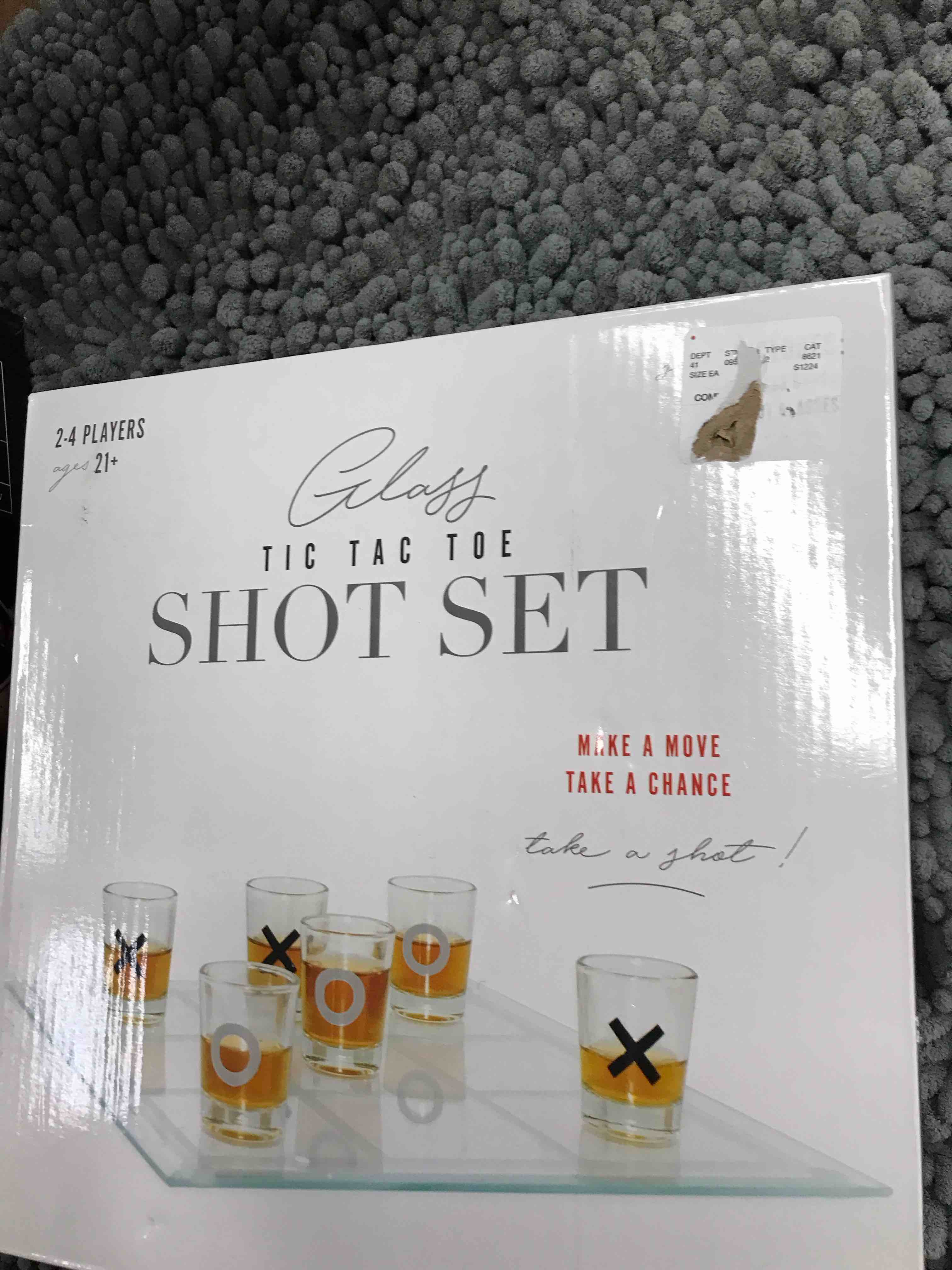 Tic Tac Toe Shot Set