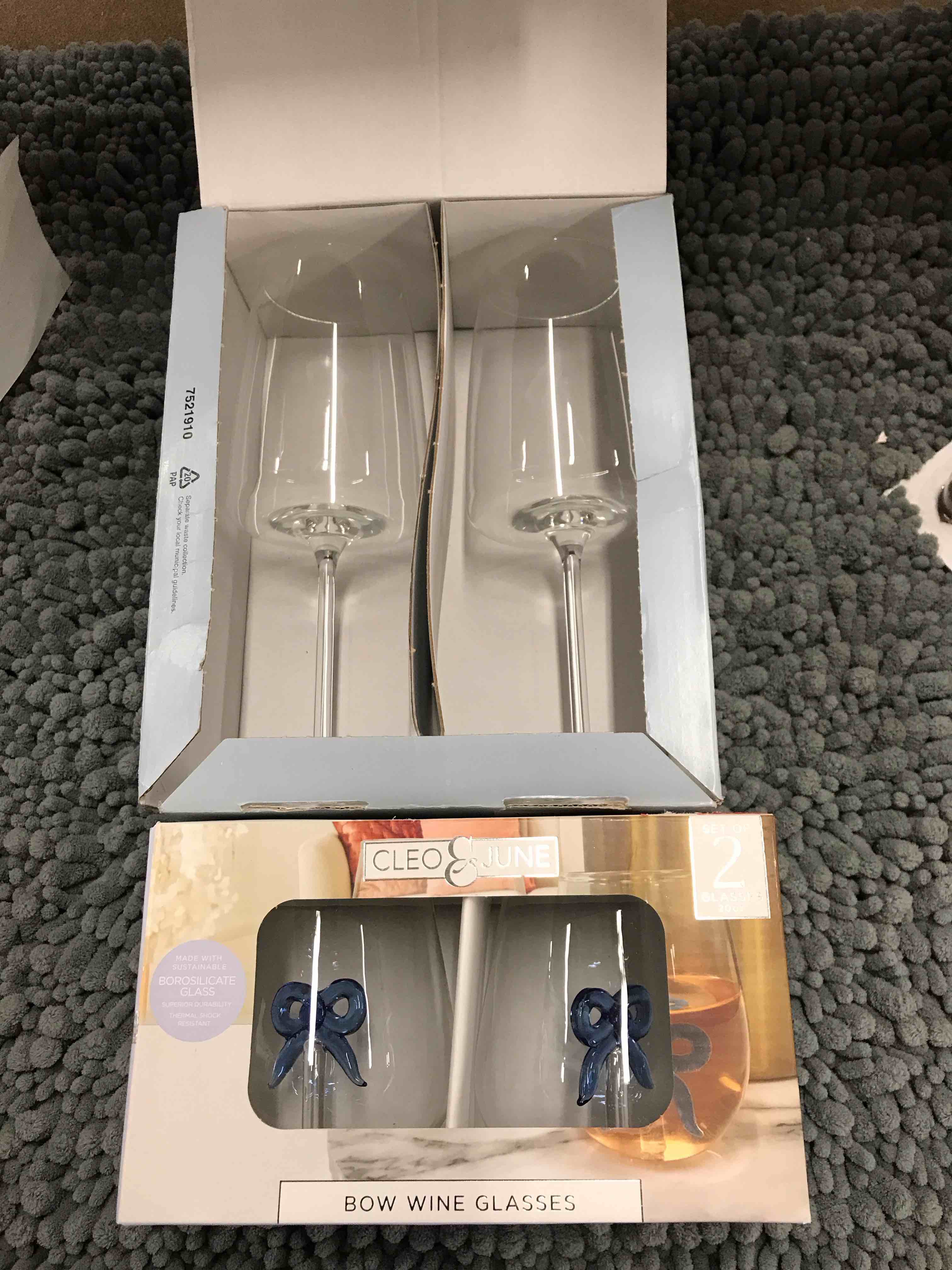 Sets of Glasses