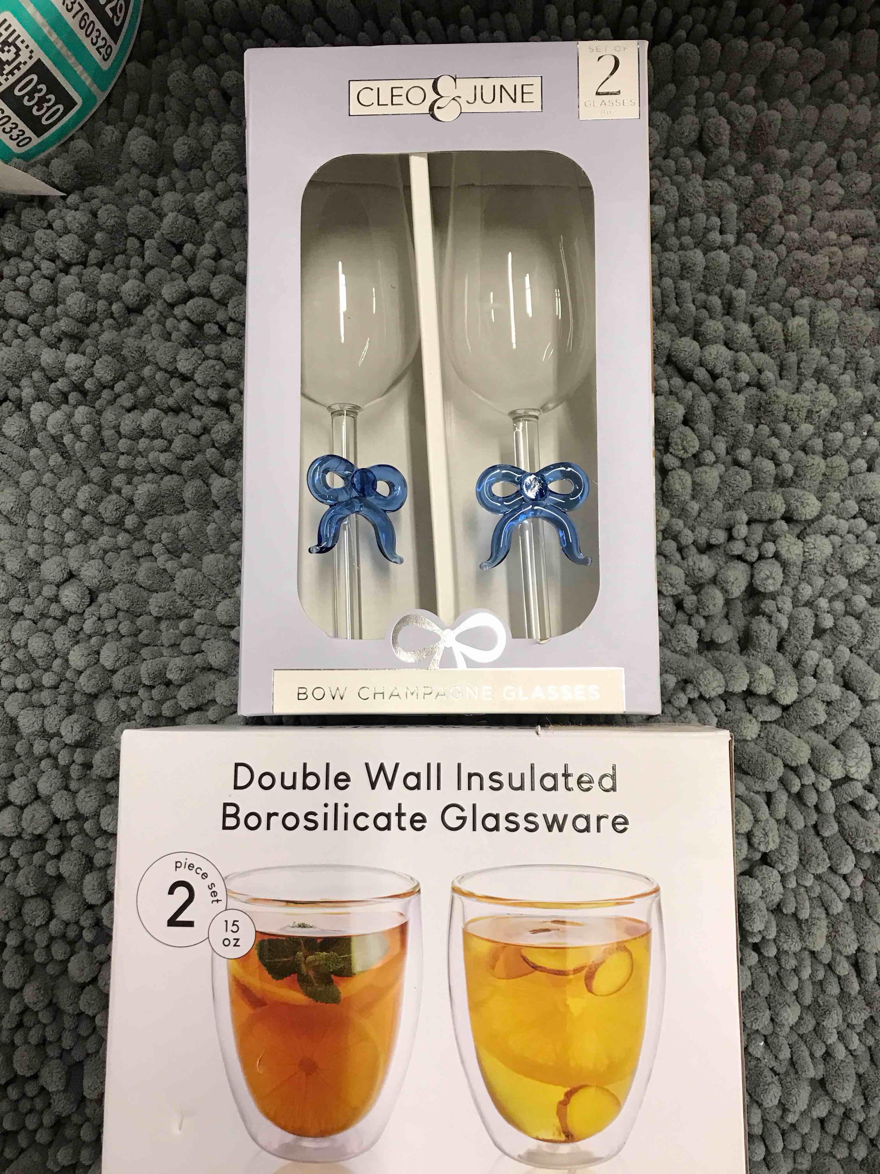 Sets of Glasses
