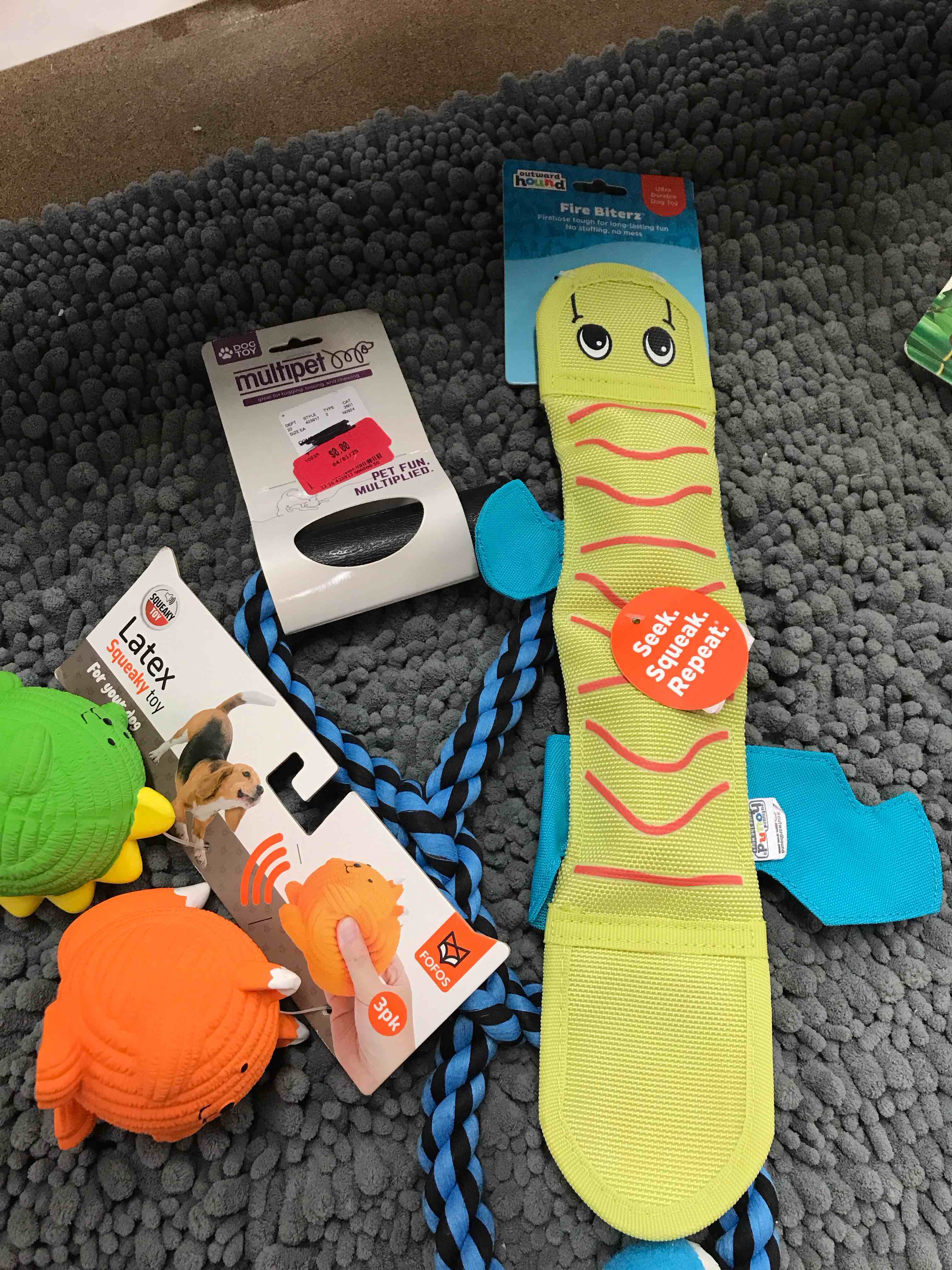 Misc…. Dog Toys