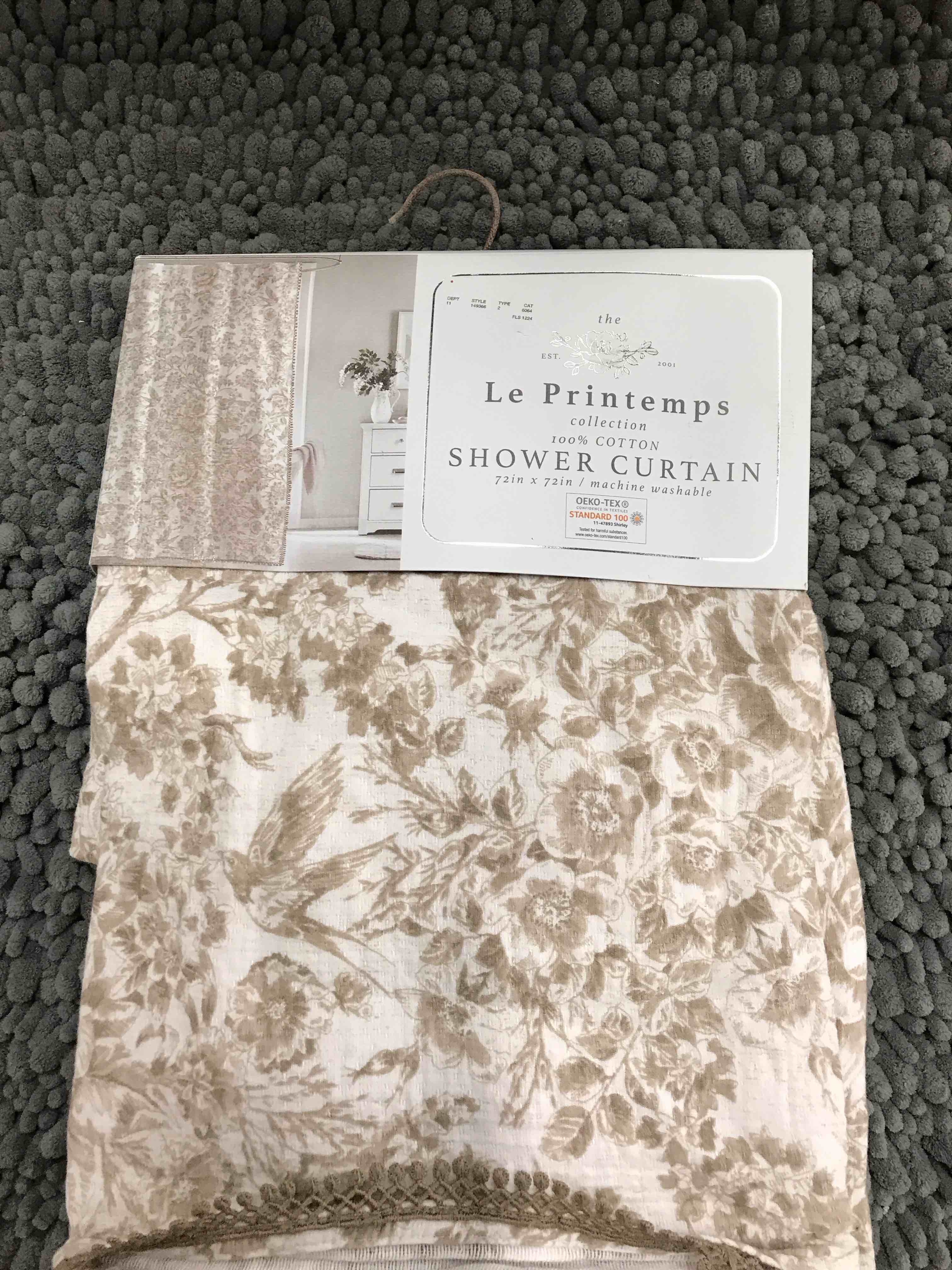 Le Printemps Shower Curtain 