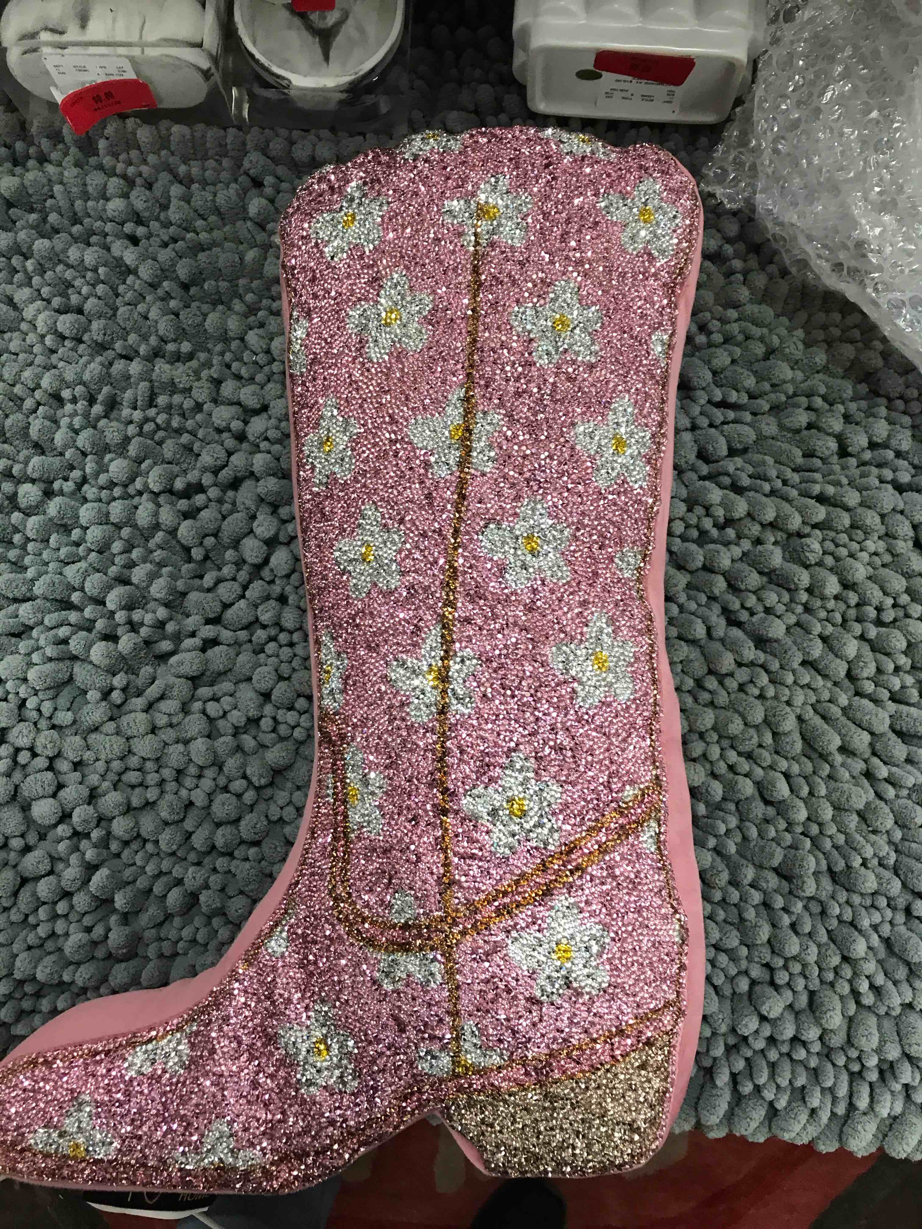 Cowboy Boot Pillow