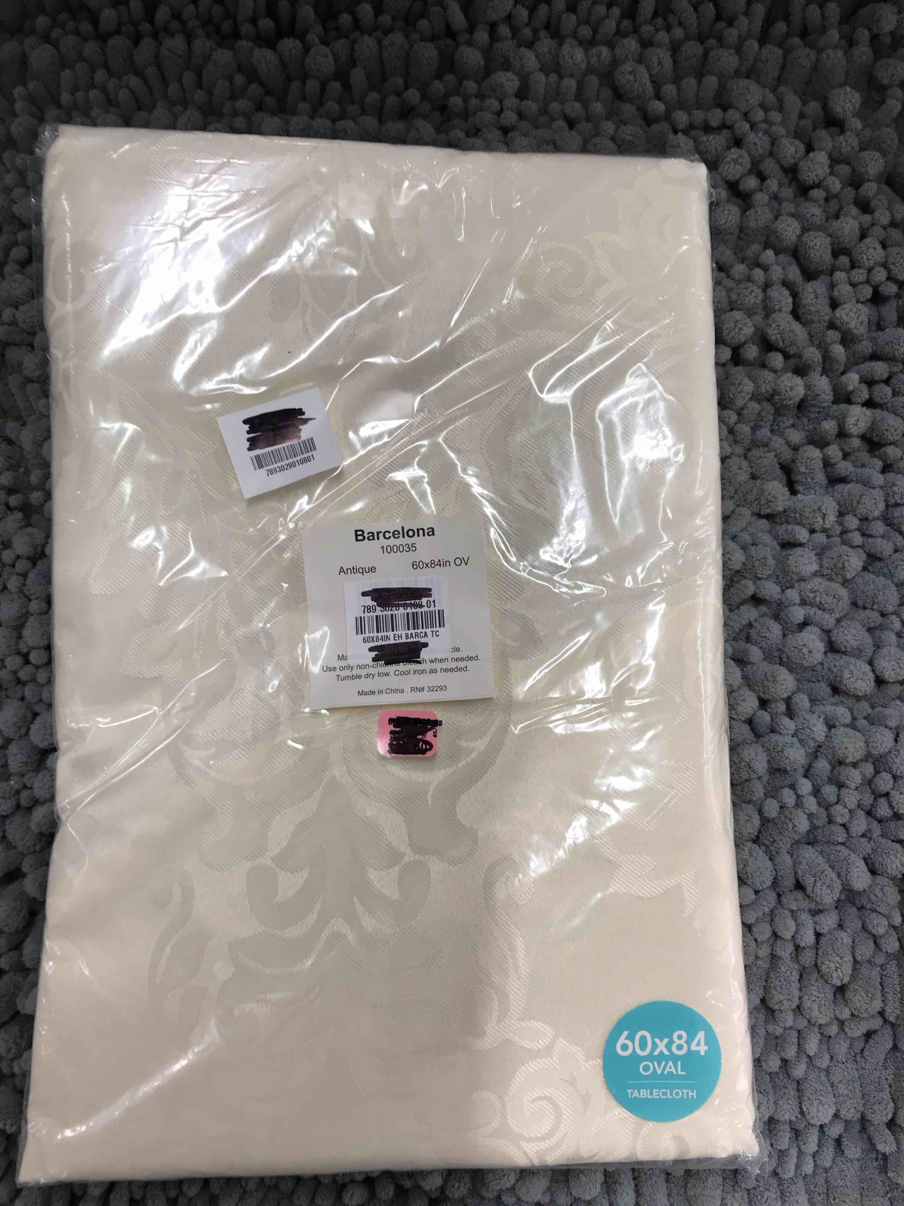 Tablecloth Oval 60x84