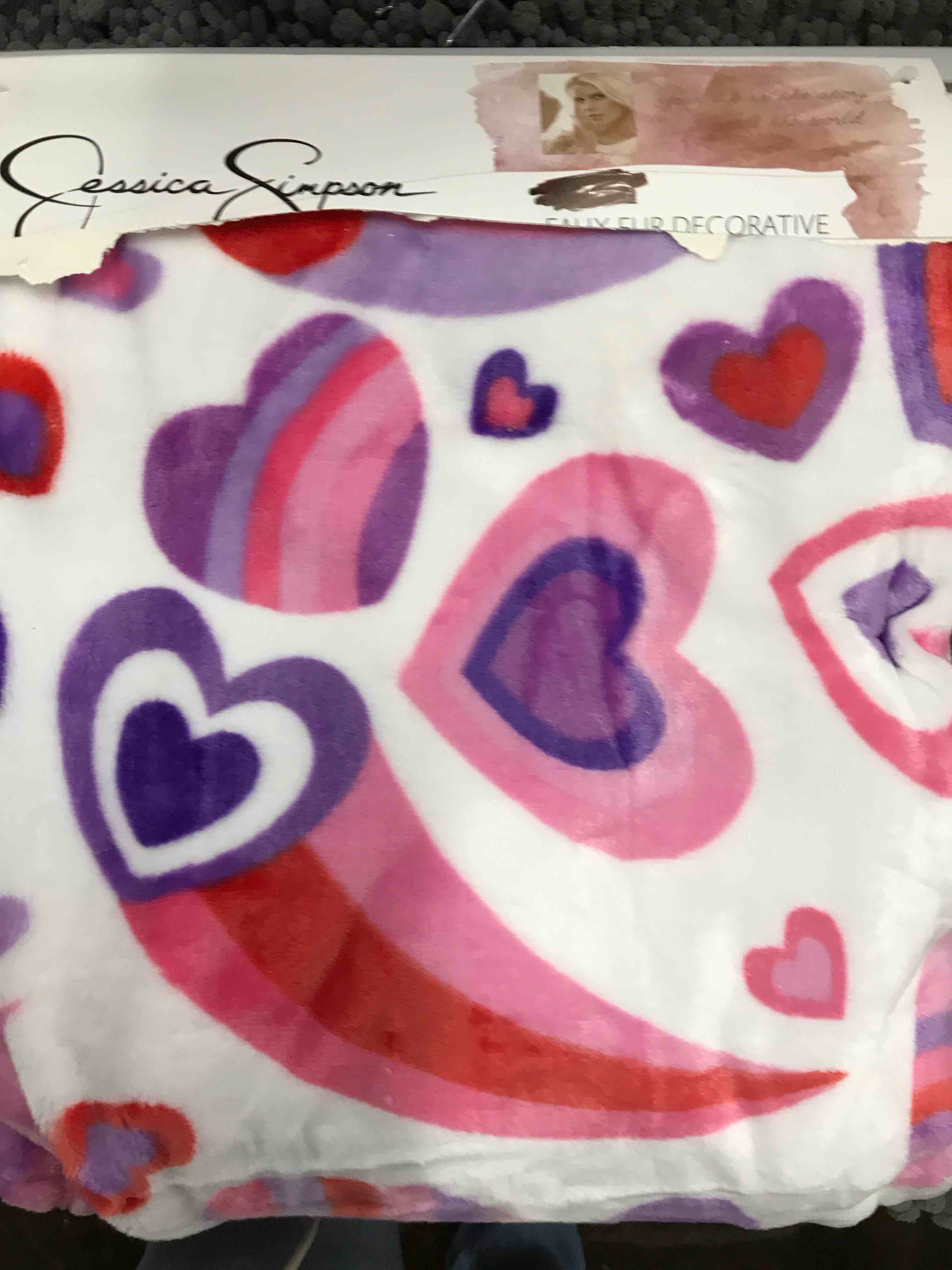 Jessica Simpson Plush Throw
