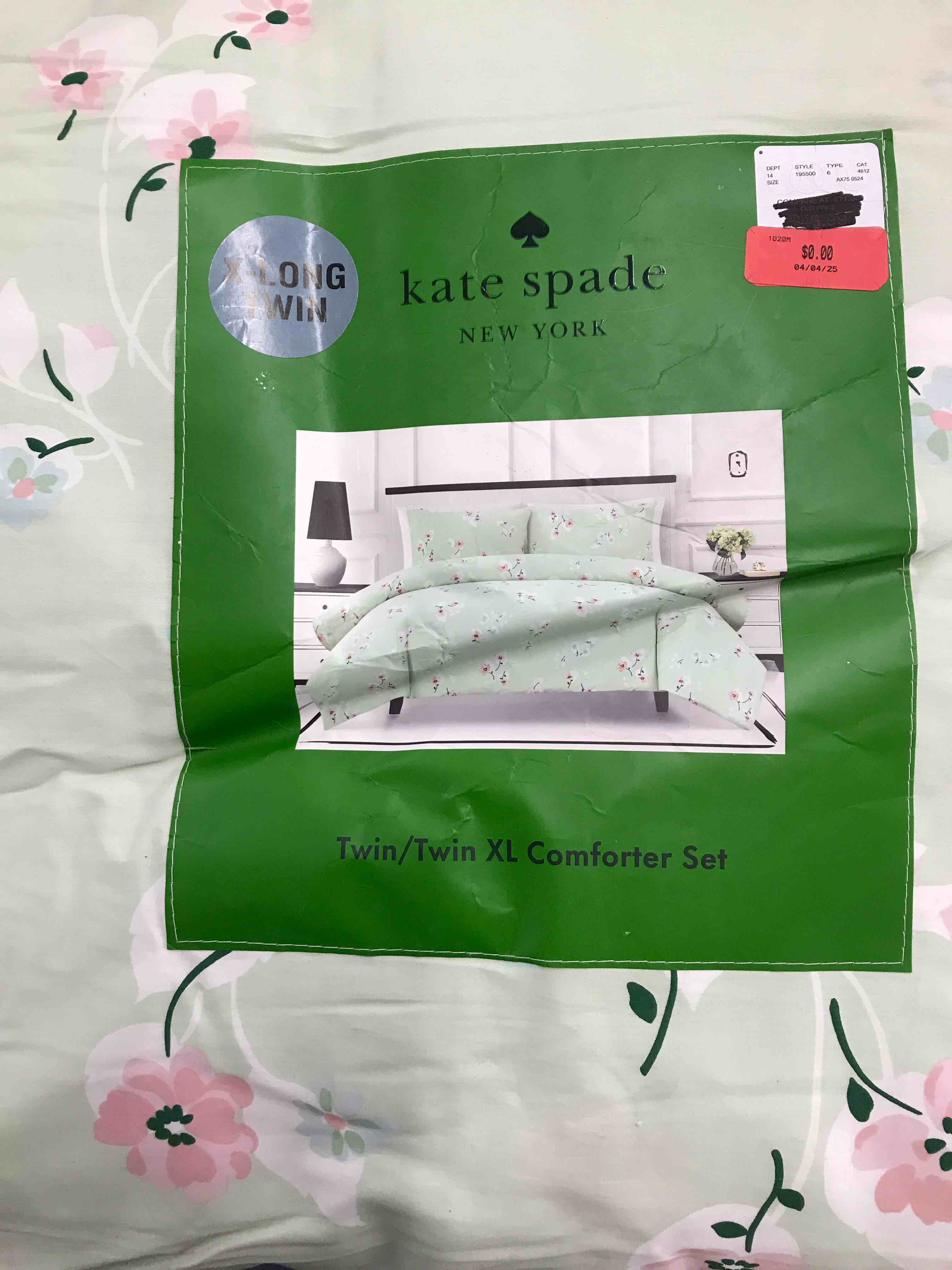 Kate Spade X-Long Twin Comforter Set