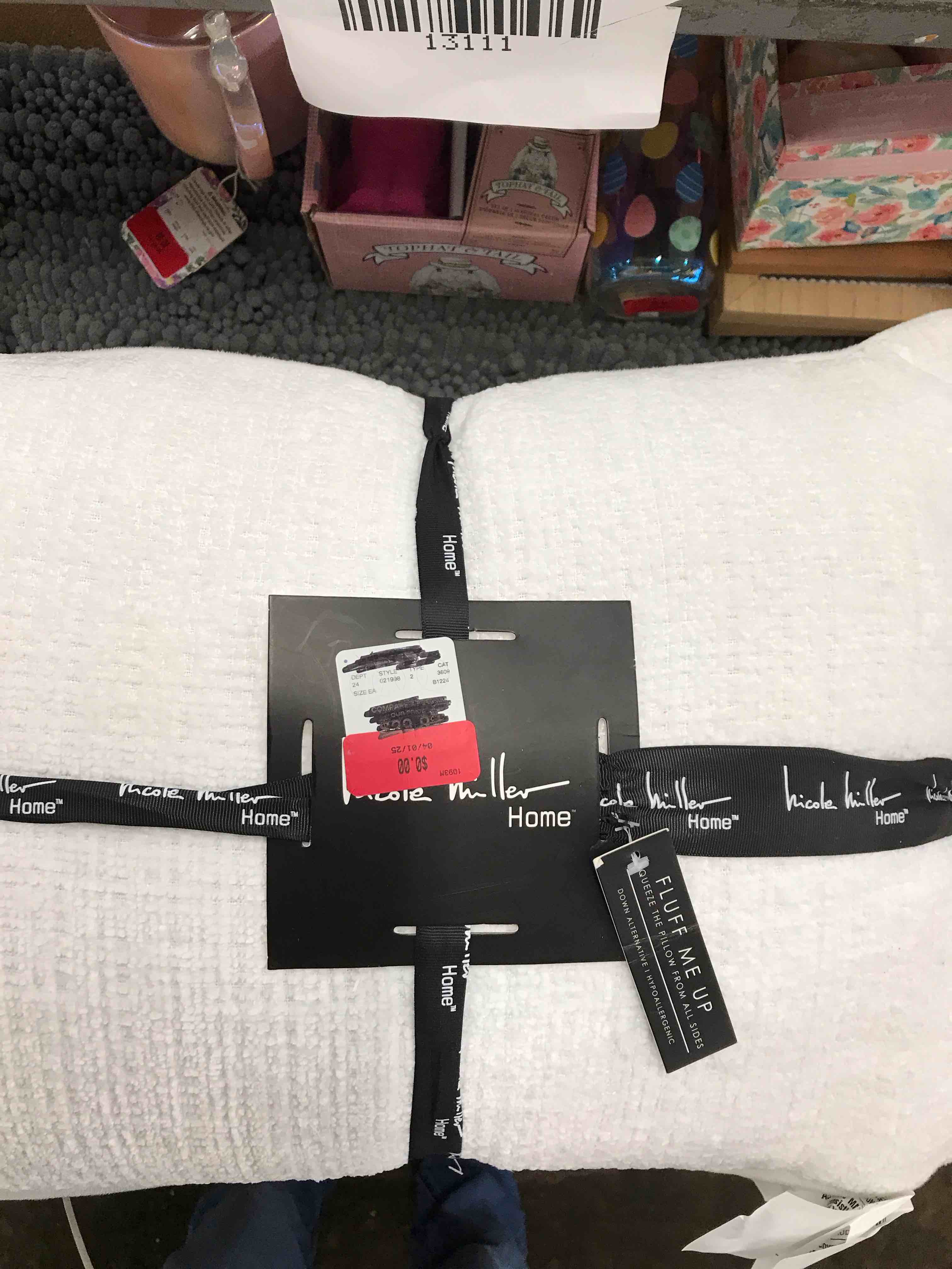 Nicole Miller Set of 2 Decorative Pillows 