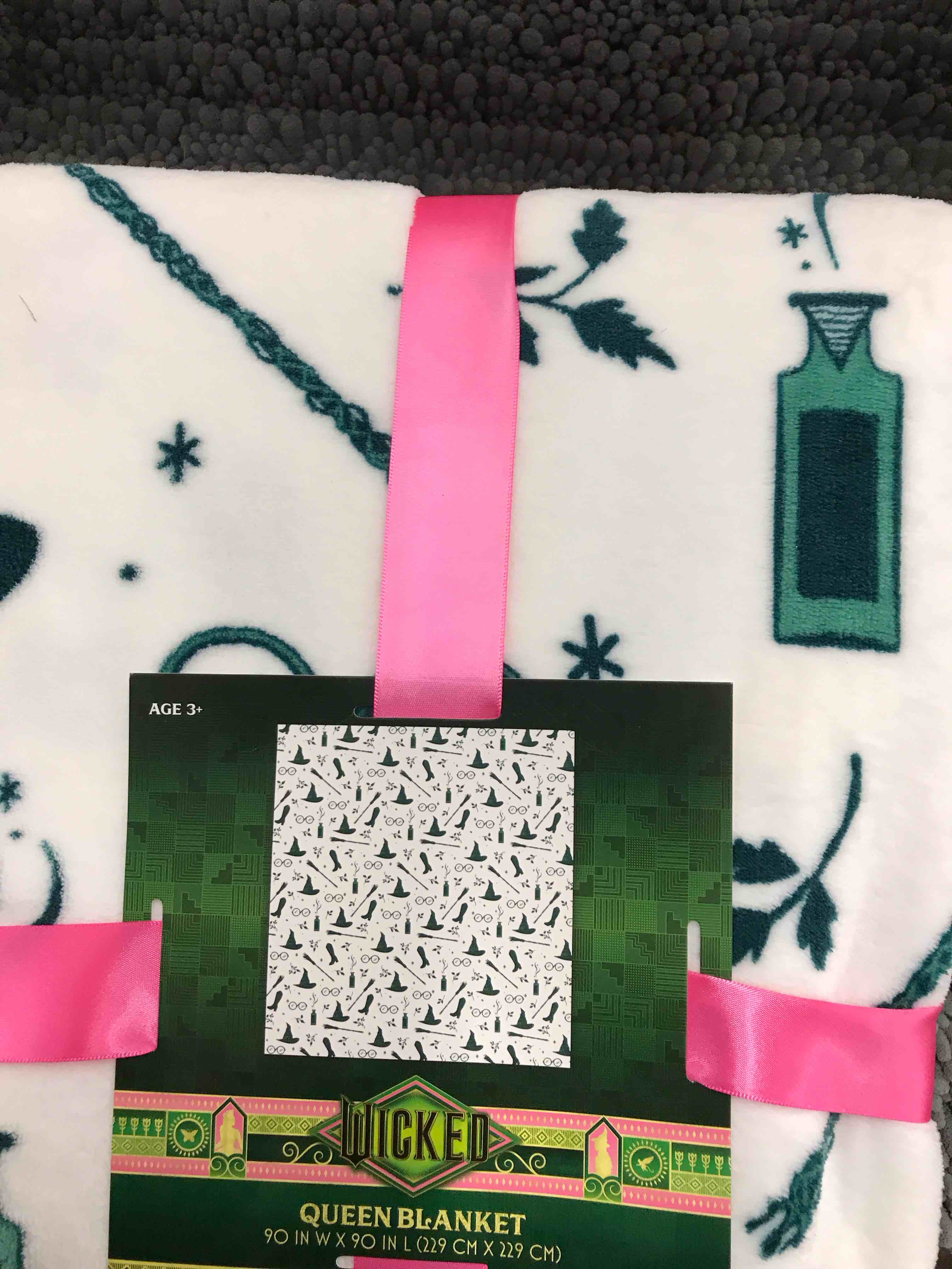 Wicked Queen Blanket.  90x90”