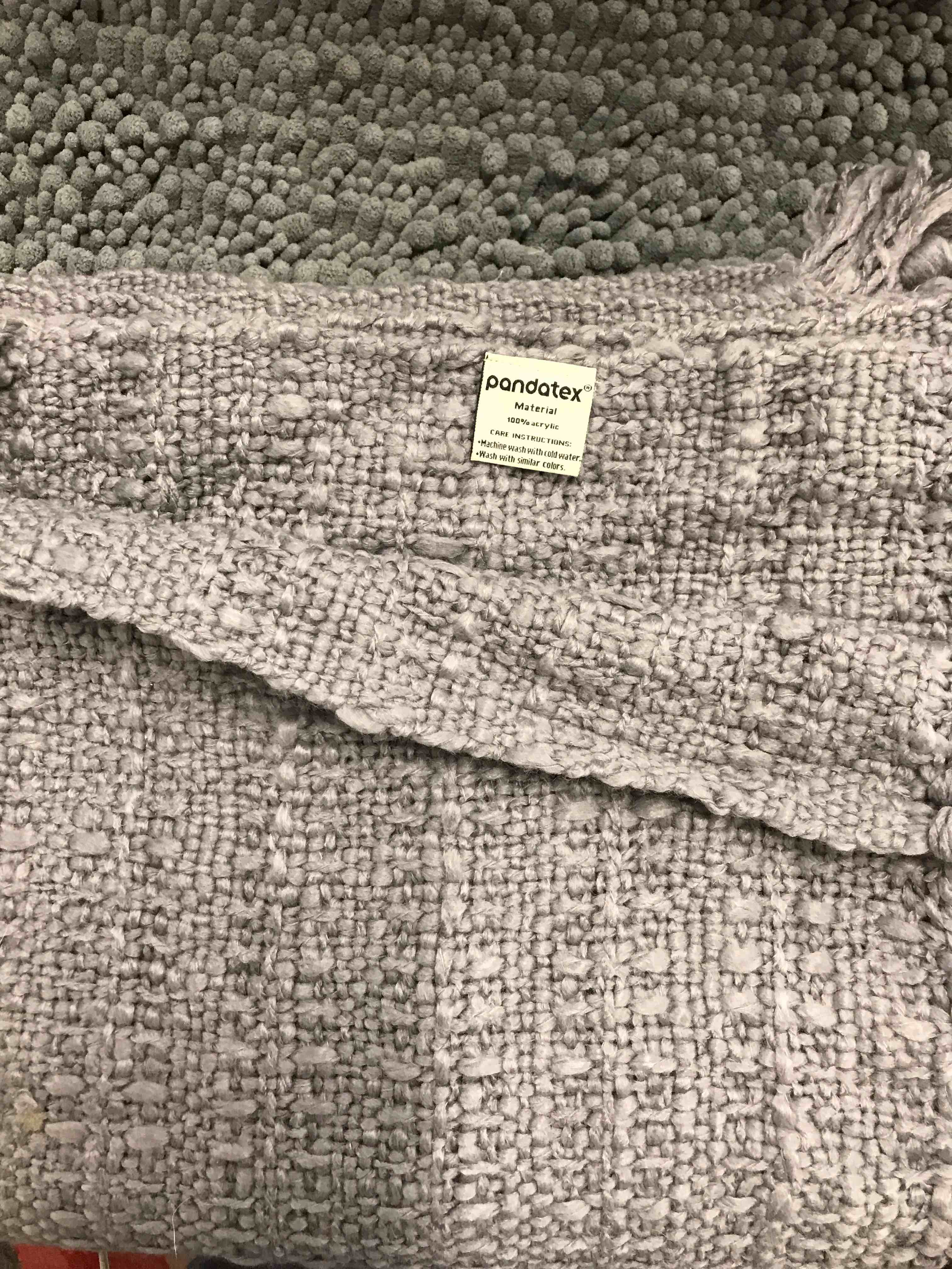 Grey Throw