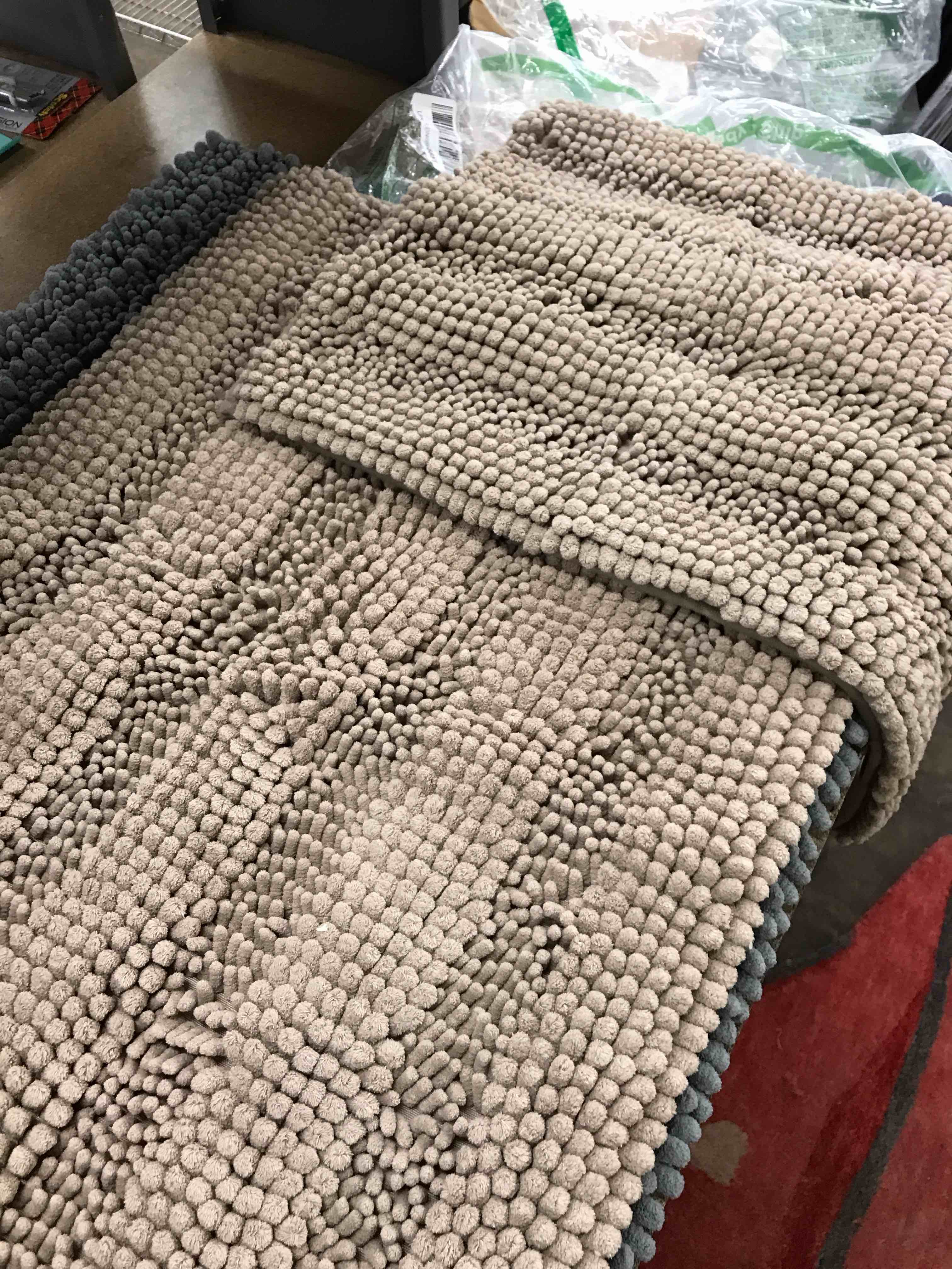 2 Piece Bathroom Rug Set