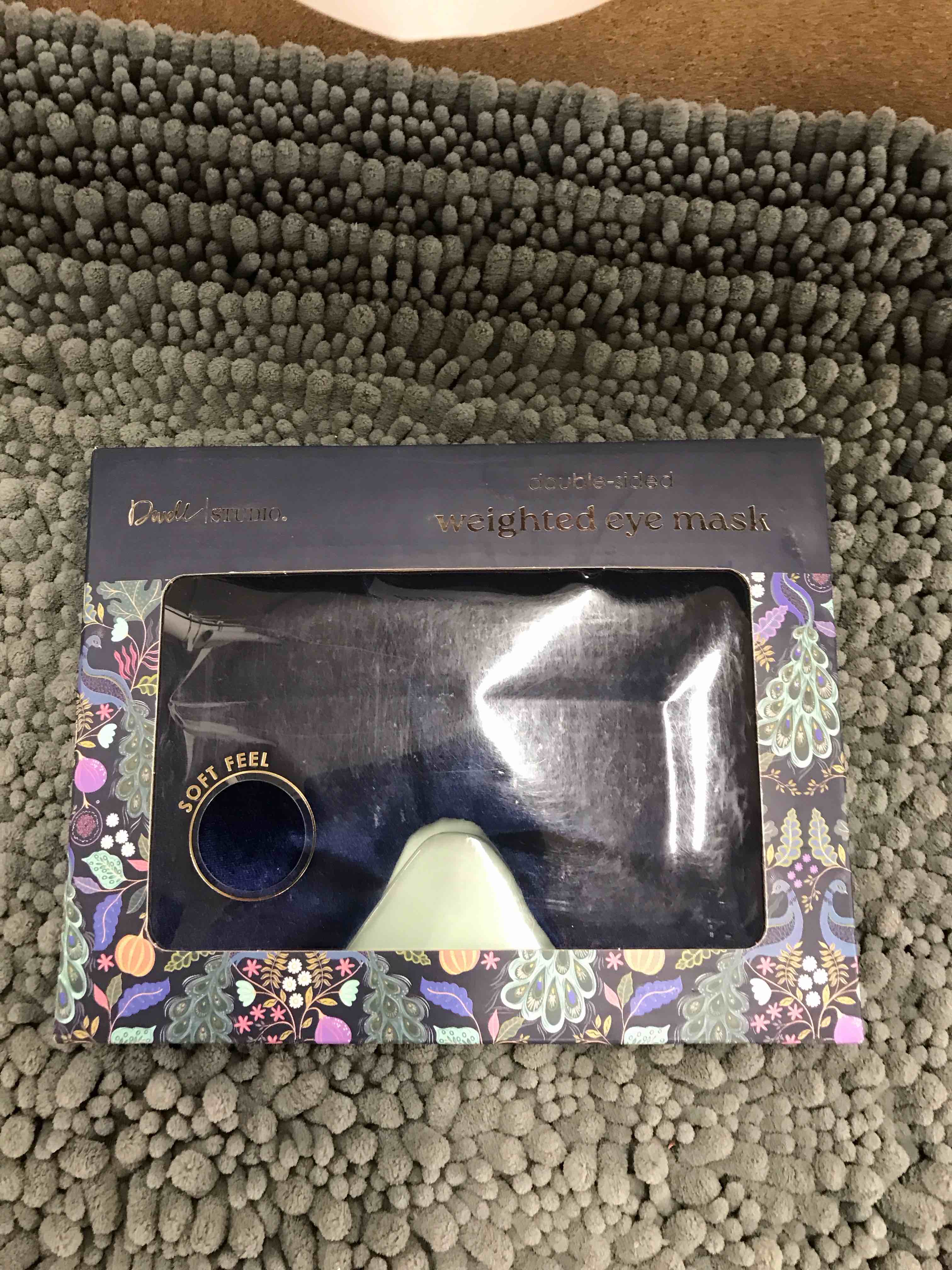 Weighted eye Mask