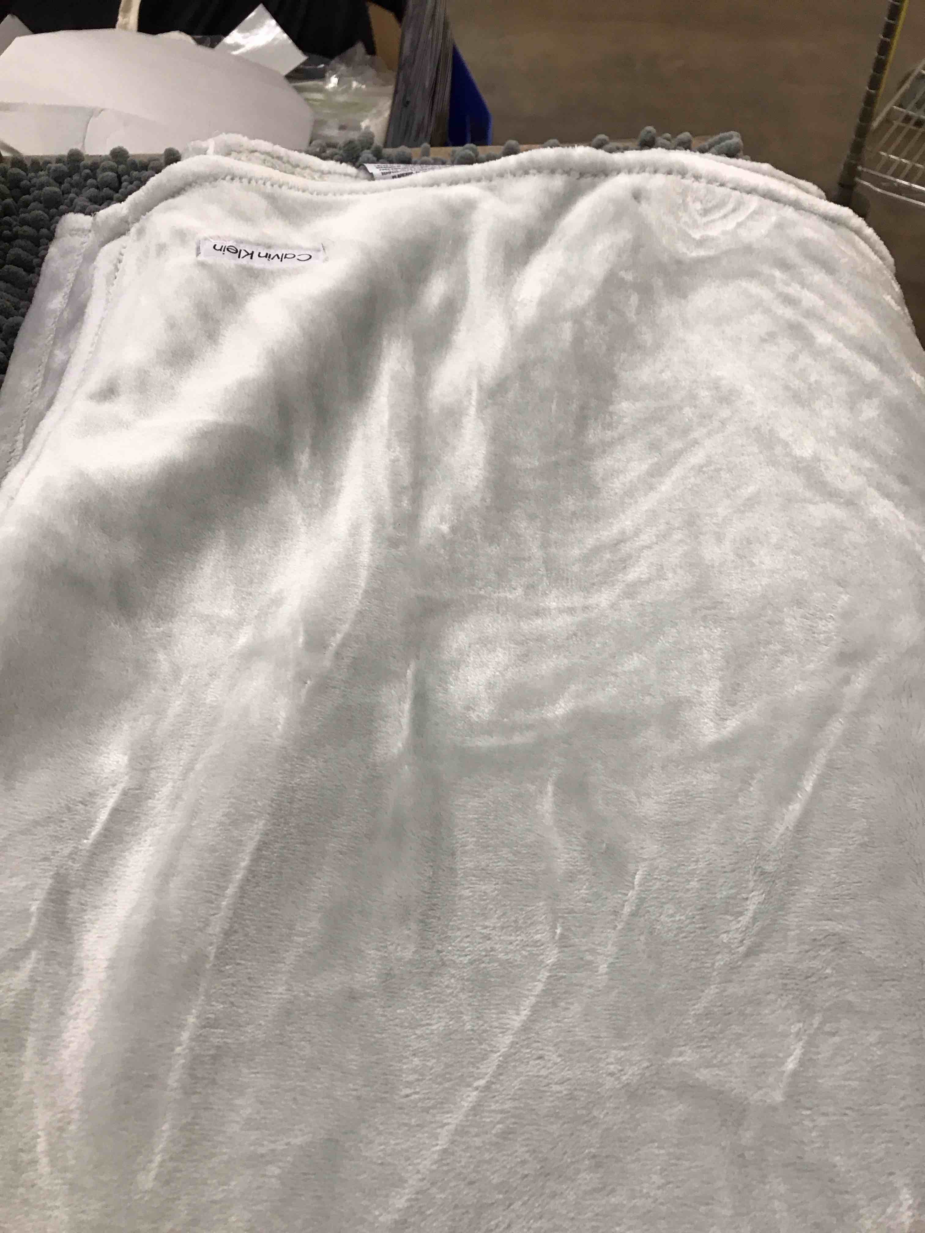 Calvin Klein Plush Blanket