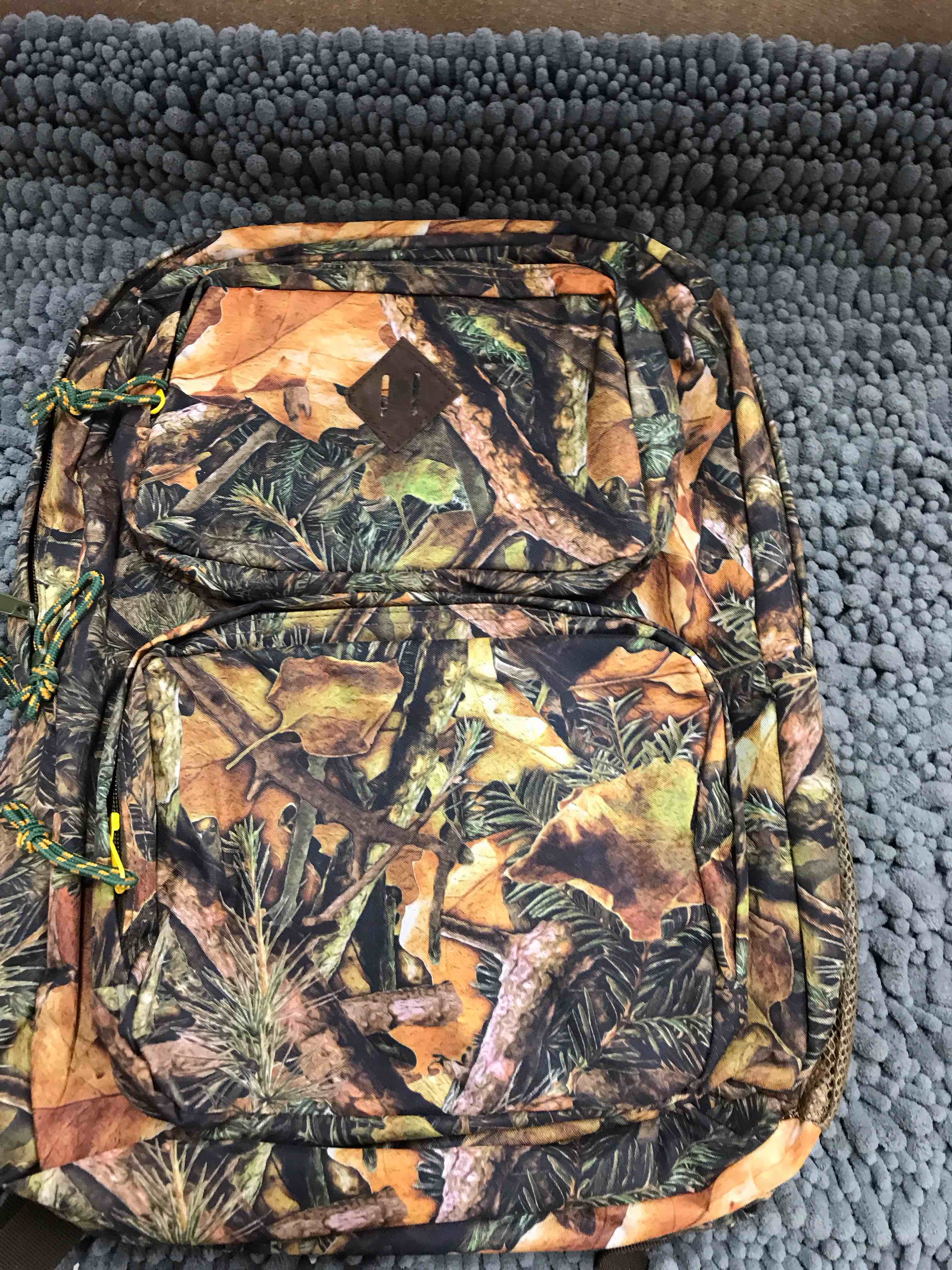 camo backpack