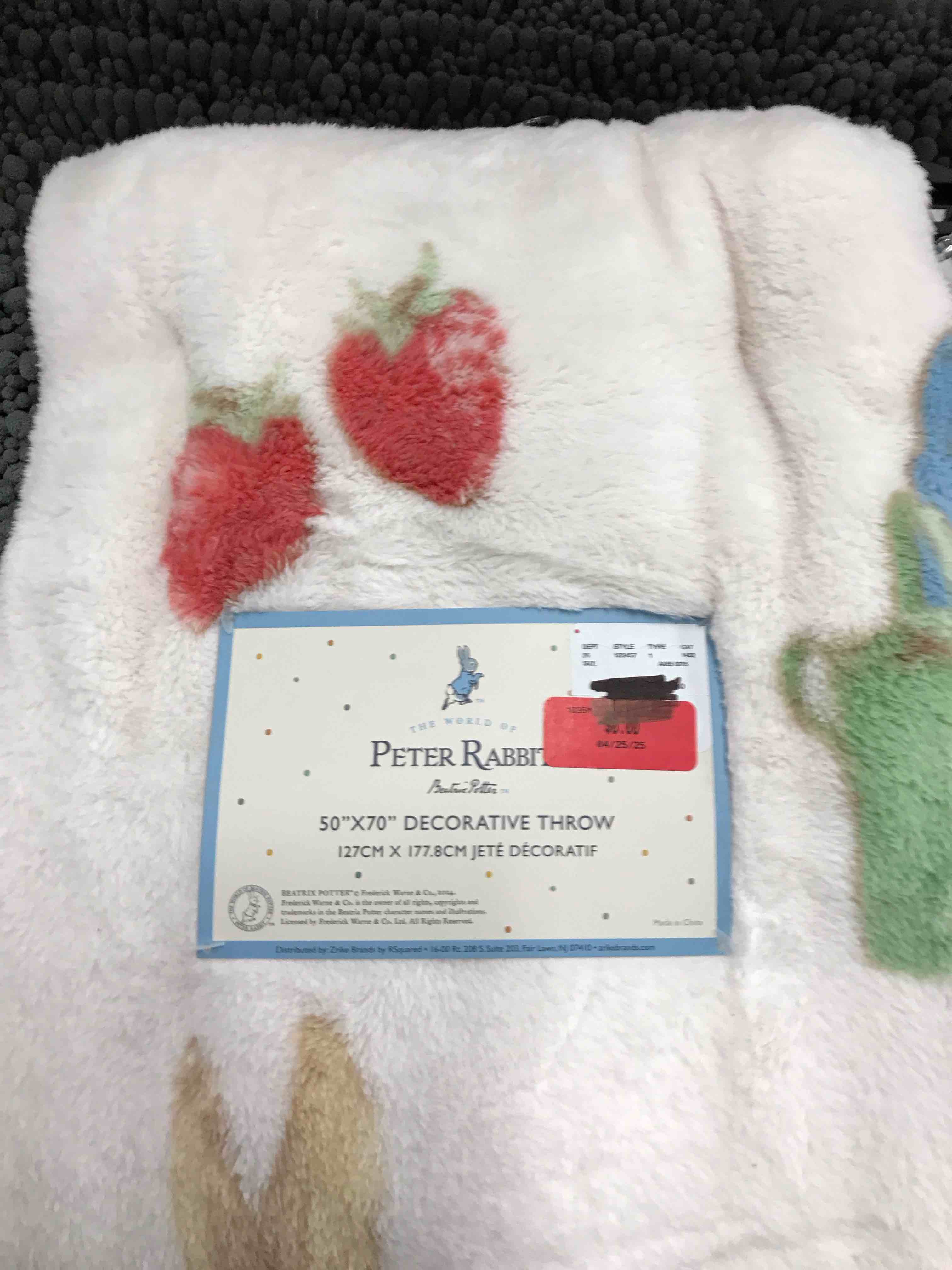 50x70” Decorative Throw