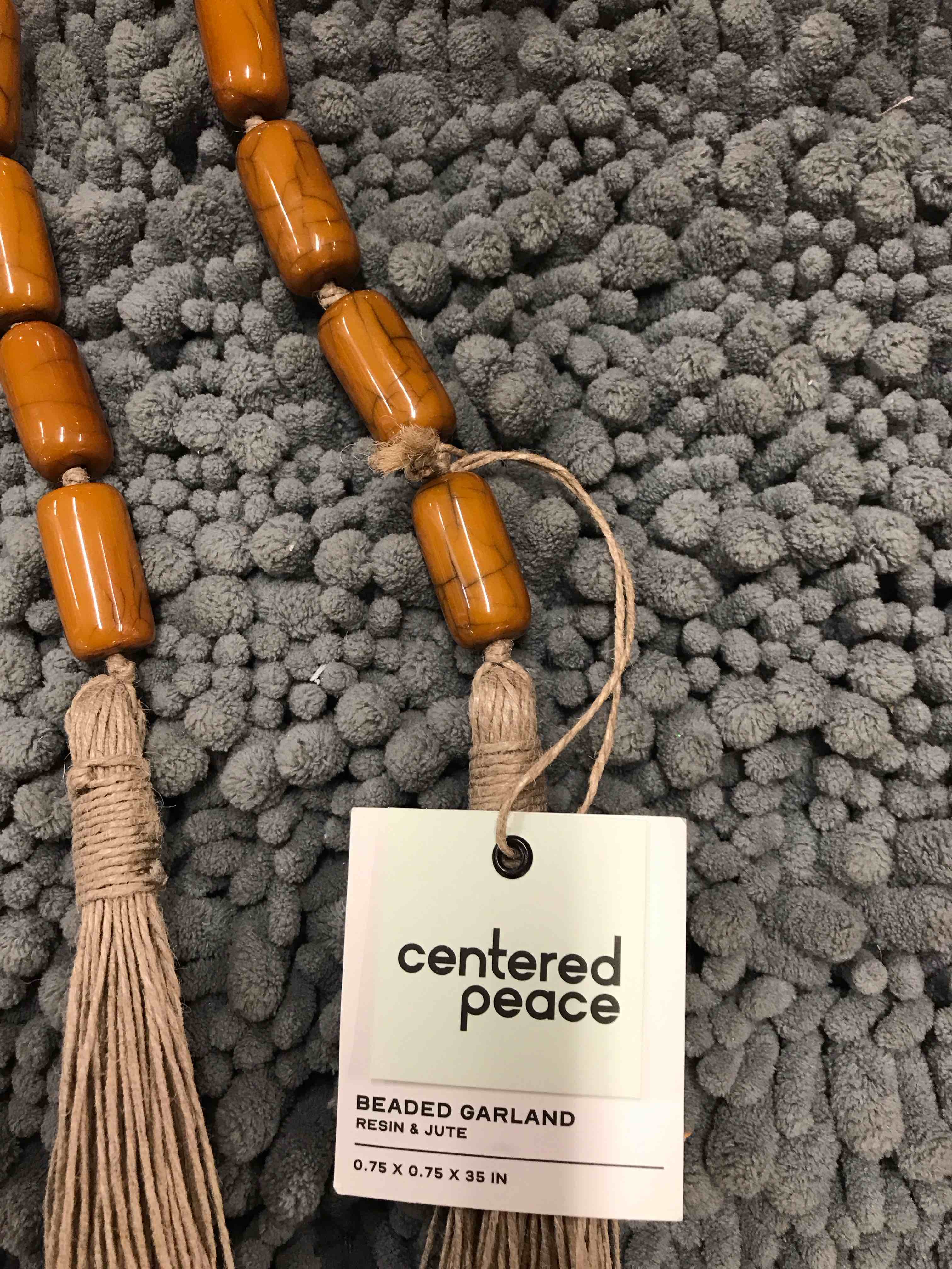 Condition photo showing New/Like New for Beaded Garland     Set of 2