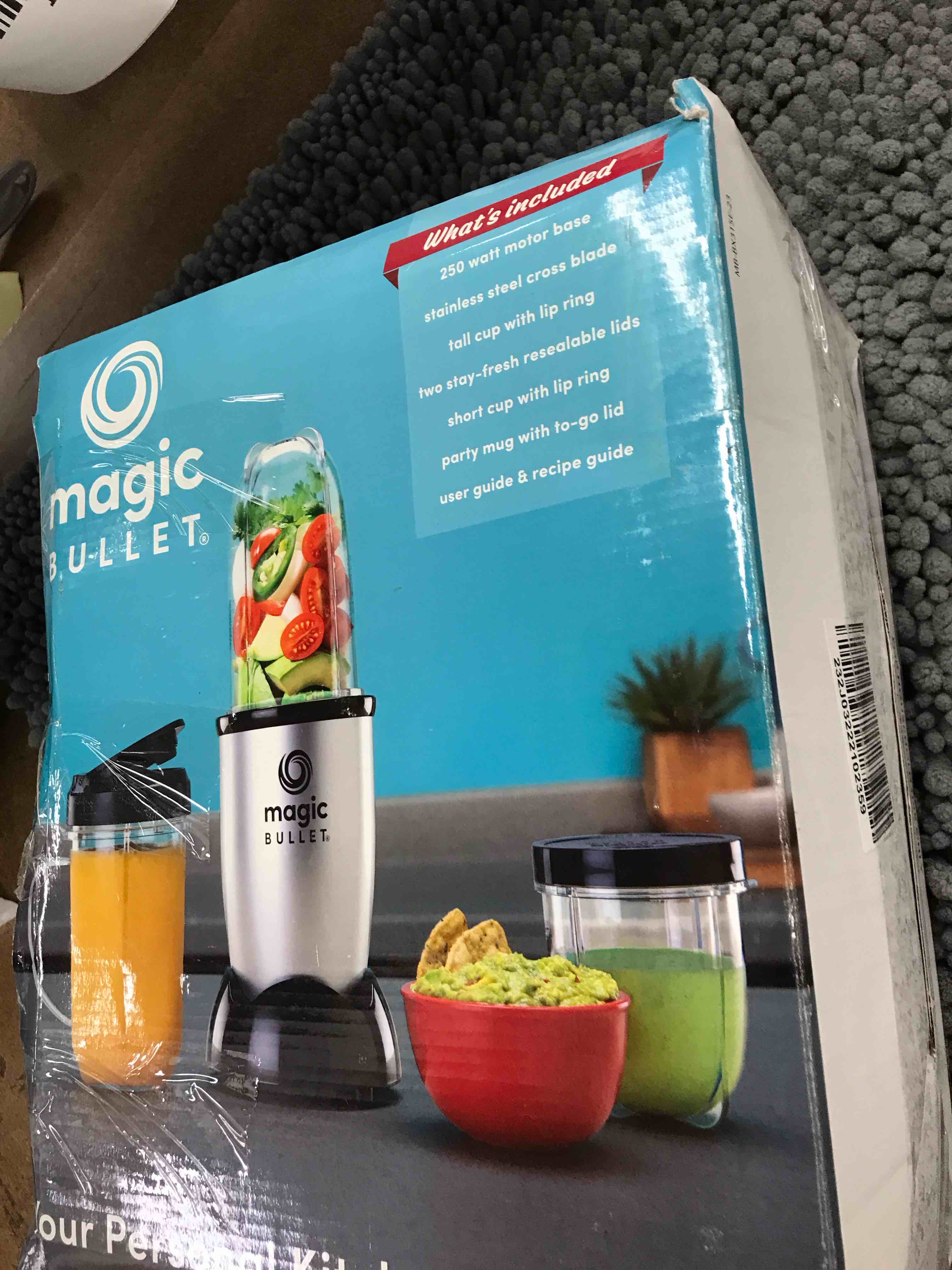magic bullet - original personal blender mbr-1101 - silver