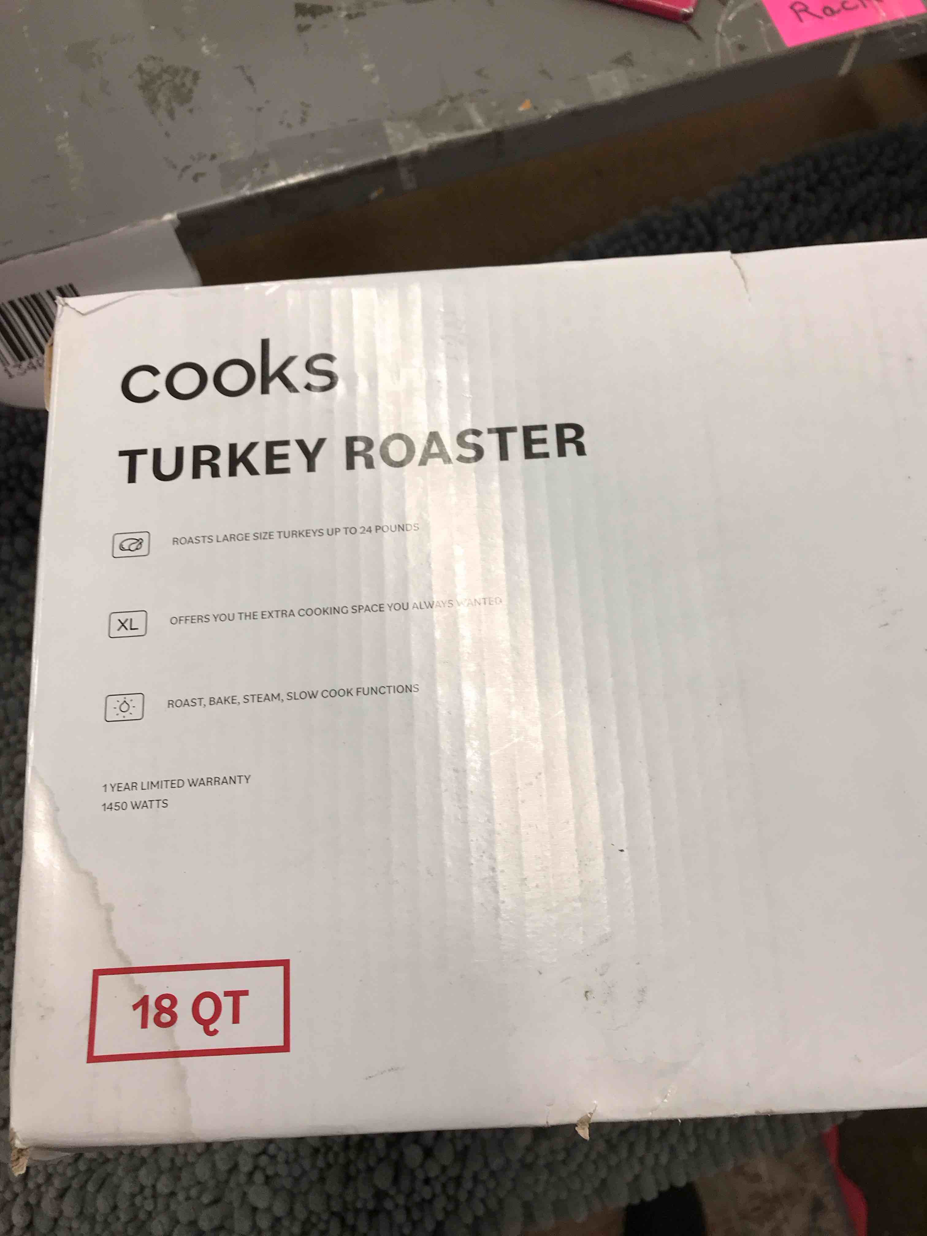 cooks turkey roaster
