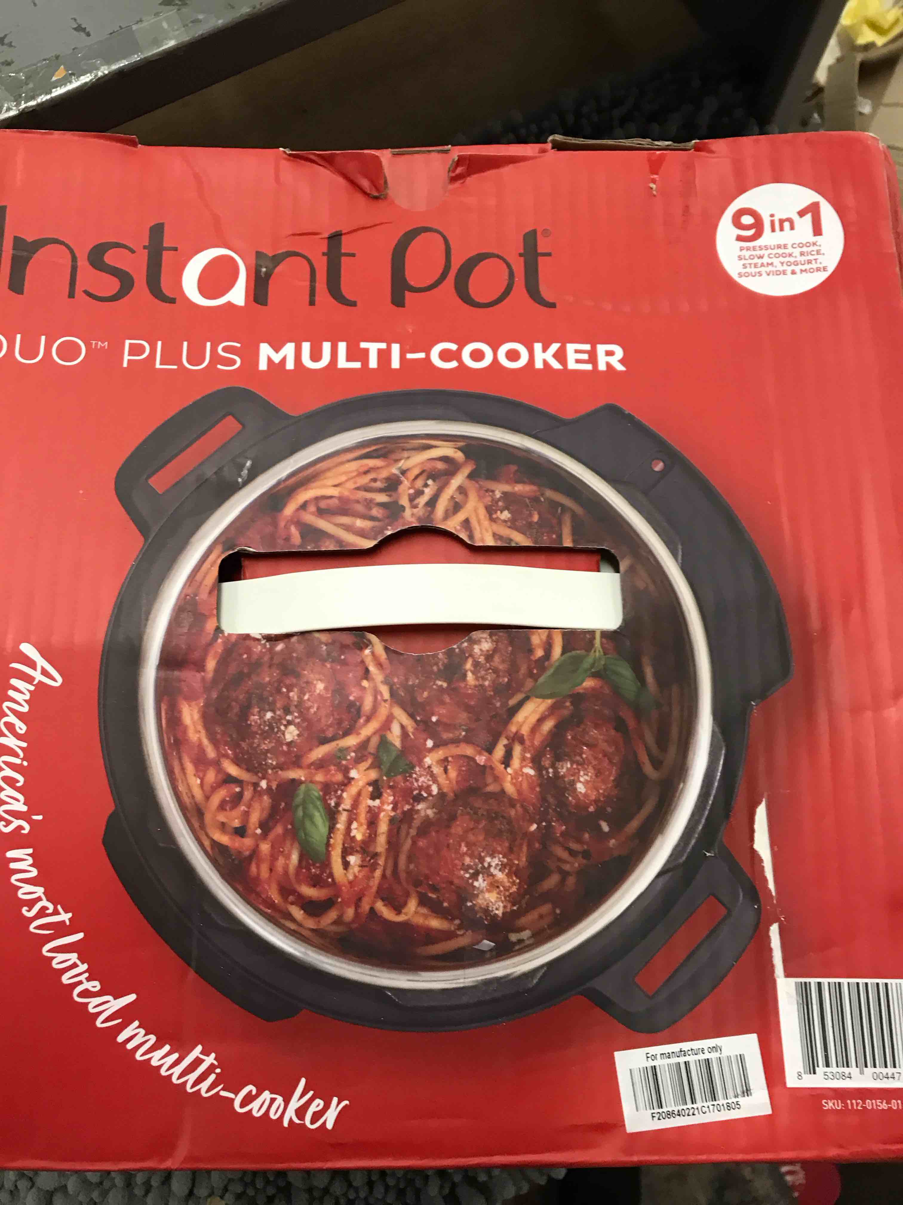 instant pot duo plus 6-quart multi-use pressure cooker  v3